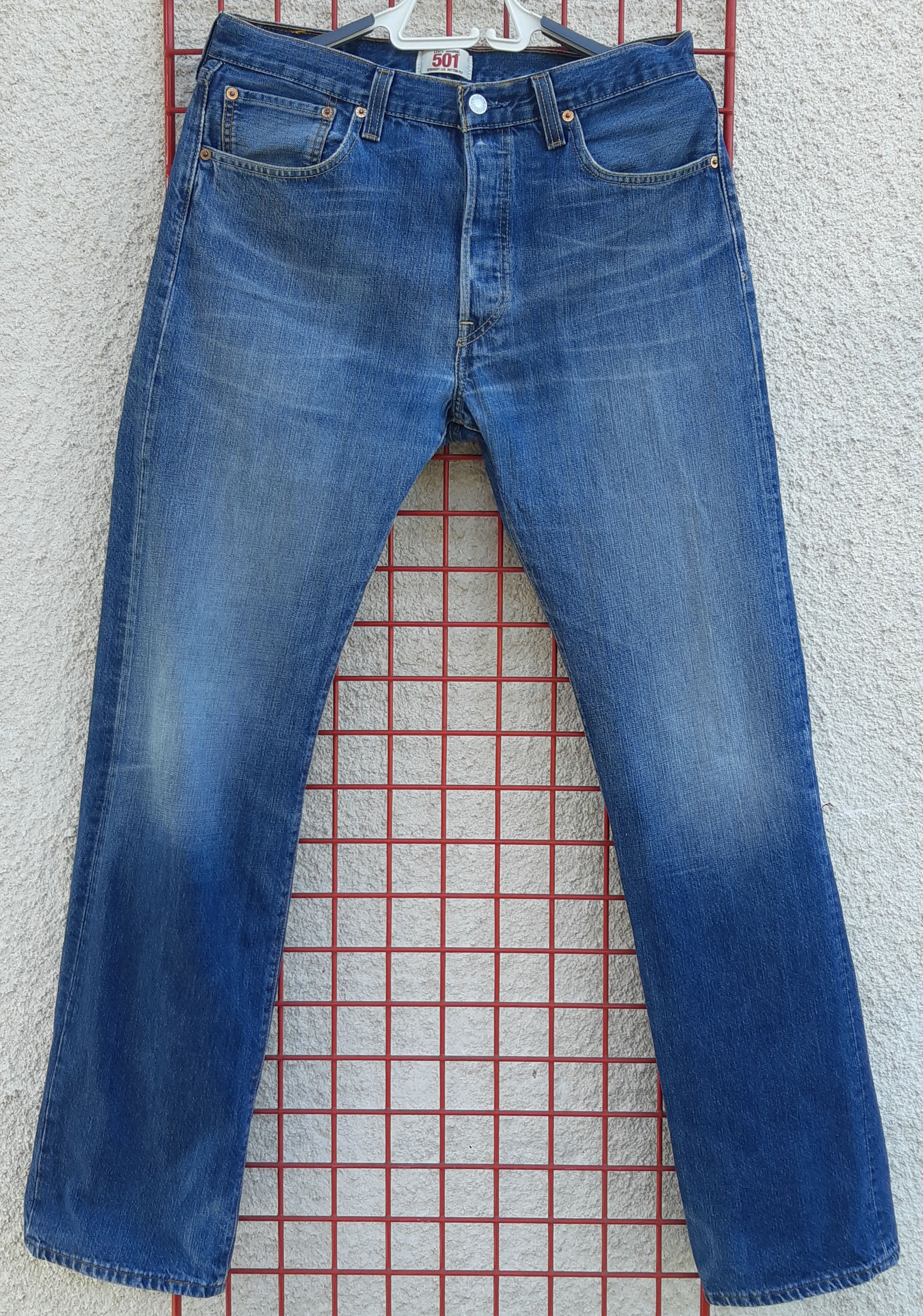Levi's Vintage LEVI'S 501 Button Fly made in Hungary W34L34 Size US 34 / EU 50 - 1 Thumbnail