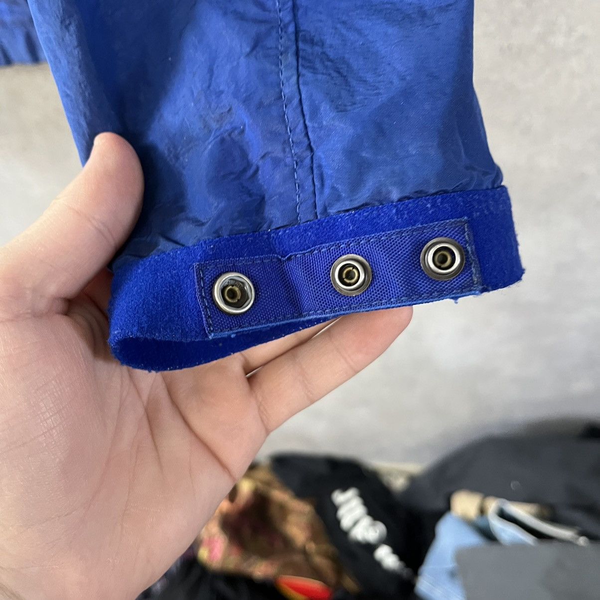 Stone Island Rare Vintage Stone Island jacket soft shell Nylon Blue Size US L / EU 52-54 / 3 - 9 Thumbnail