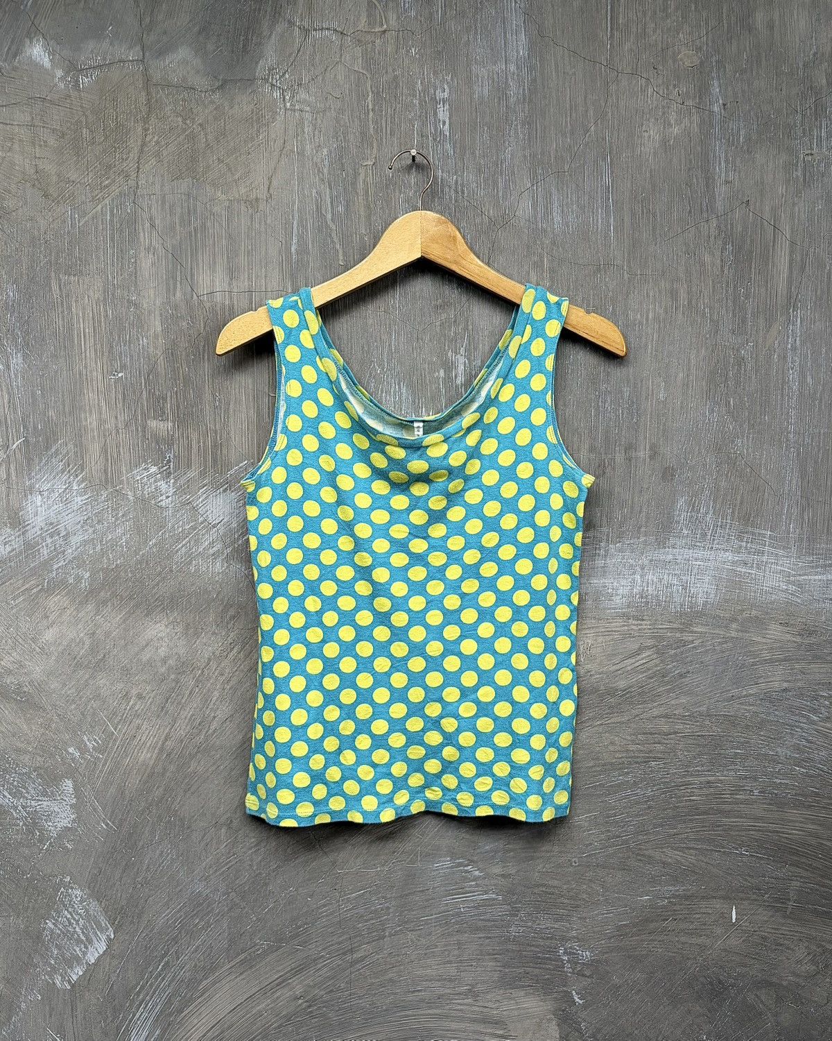 Issey Miyake Issey Miyake Sunaokuwahara Polkadot Women Tanktop Size M / US 6-8 / IT 42-44 - 3 Thumbnail