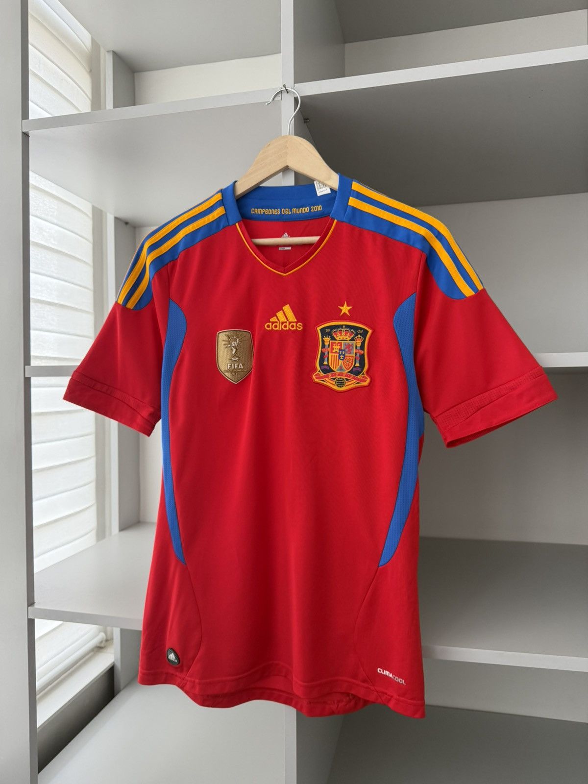 Adidas Adidas Spain Fifa 2010 Home S Jersey Size US S / EU 44-46 / 1 - 2 Thumbnail