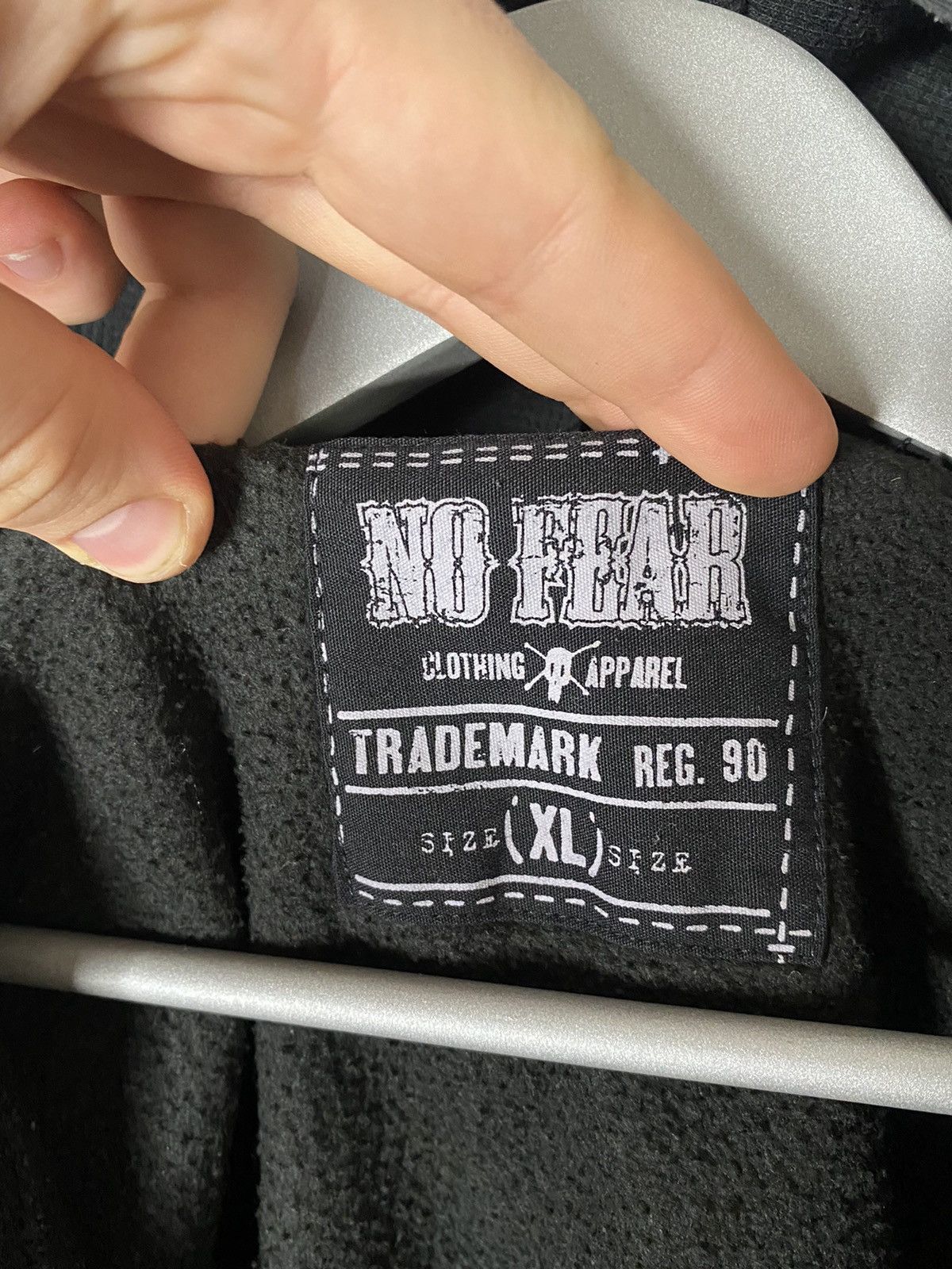 🔥Vintage No Fear Devil Valley 66 Route Full Zip Hoodie Y2K🔥