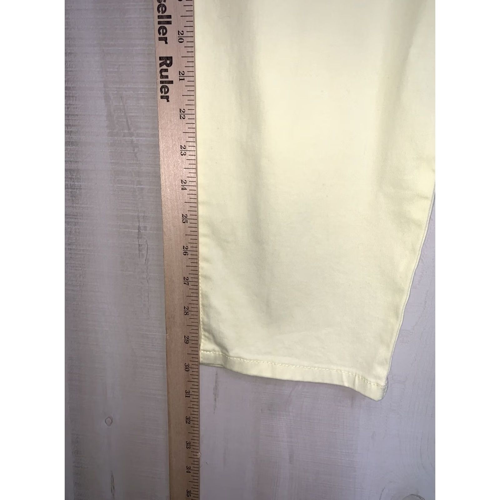 Jones New York Jones New York Jeans Secret Slimming Low Rise Skinny Womens 16w Yellow Pants NWT Size 38" / US 16 / IT 52 - 5 Thumbnail