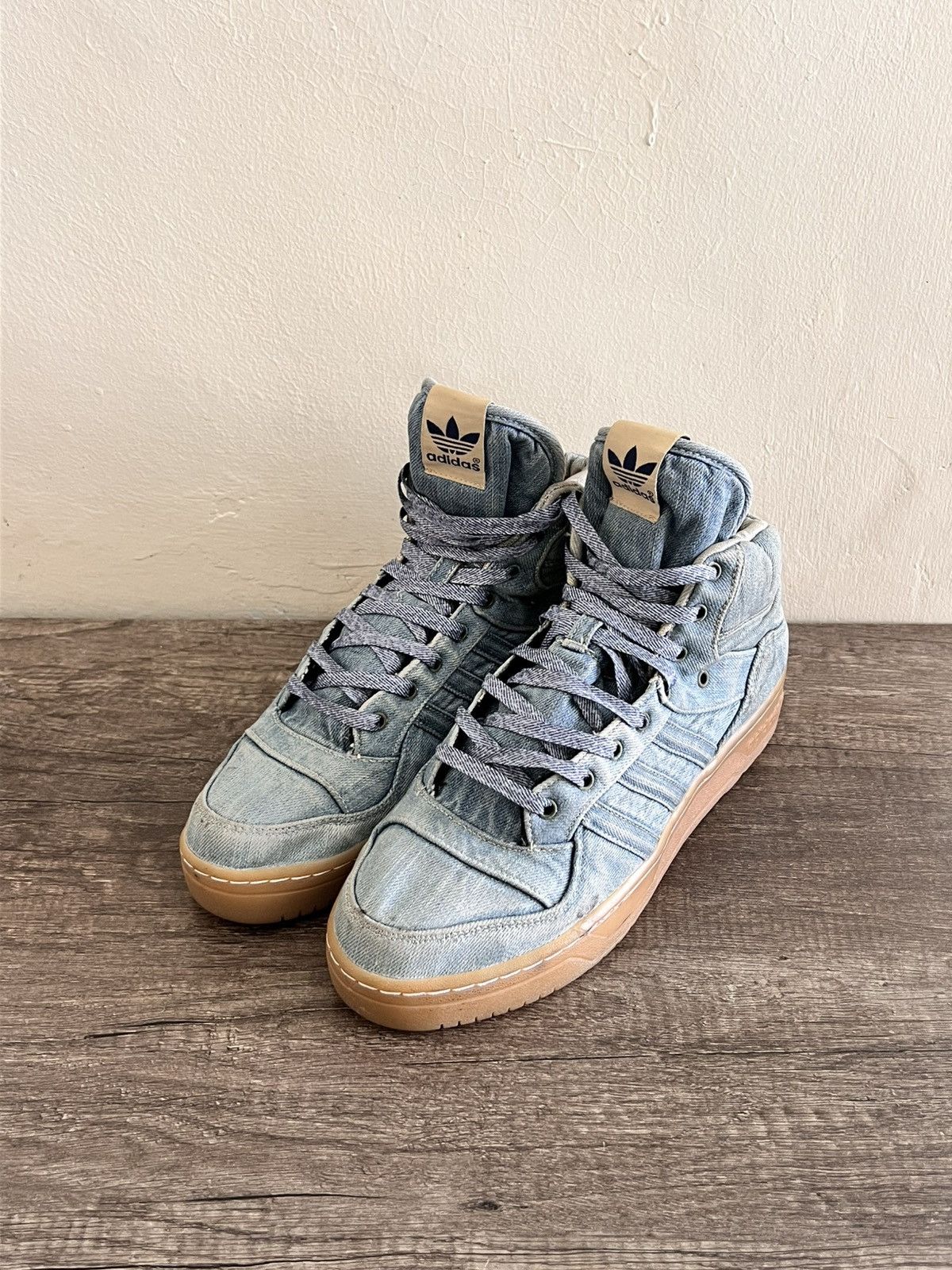 Adidas × Jeremy Scott JS Wings Denim 2.0 Size US 11 / EU 44 - 2 Thumbnail