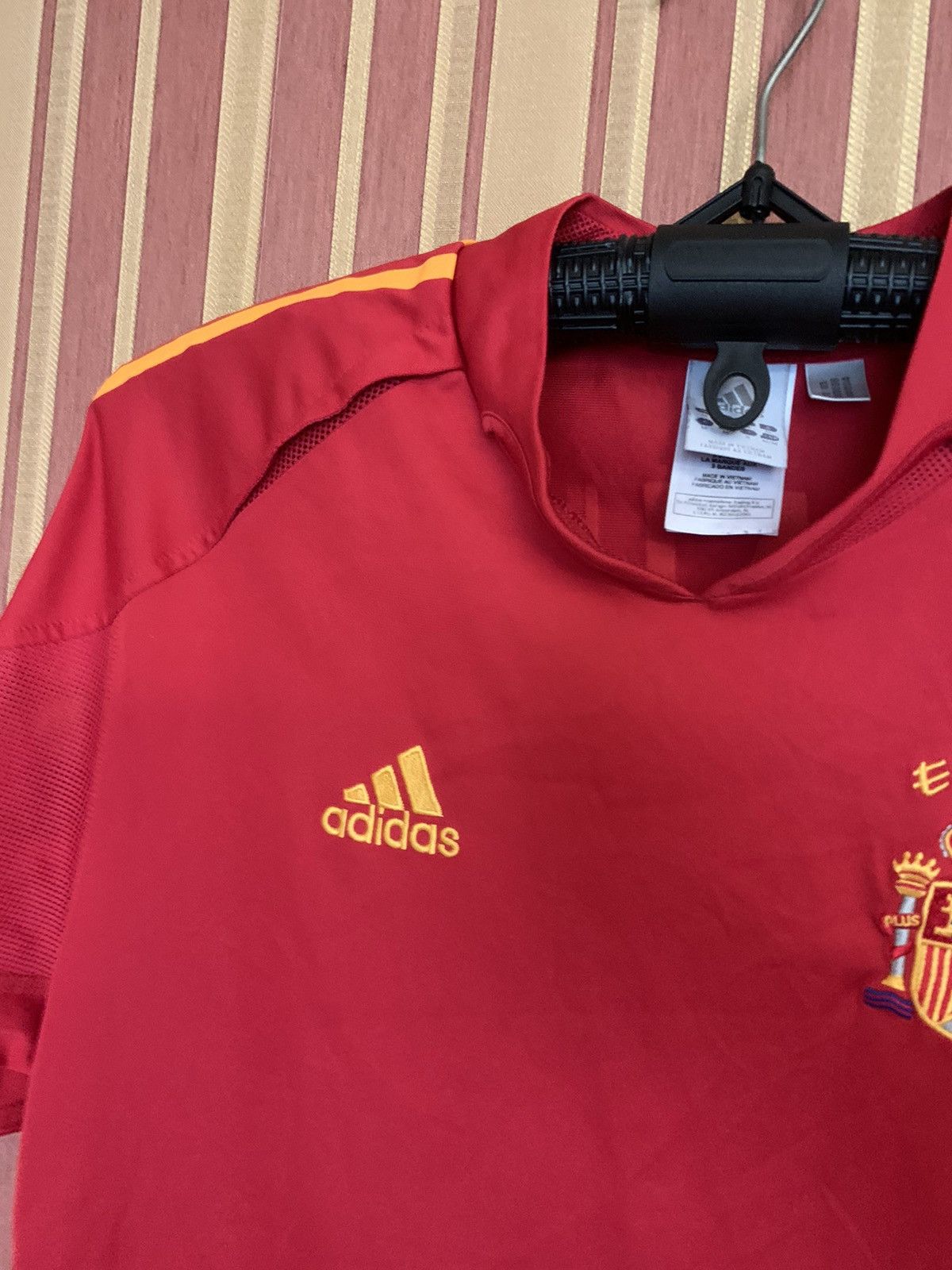 Vintage VINTAGE SPAIN Adidas SPANA Jersey RAUL N°7 Spain shirt M Size US M / EU 48-50 / 2 - 3 Thumbnail