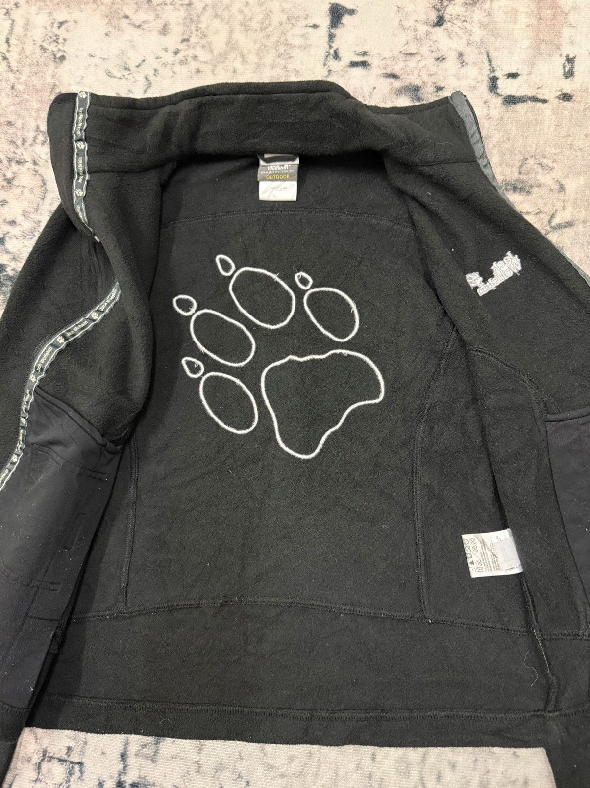 Jack Wolfskin × Japanese Brand Jack Wolfskin Zip up Fleece Sweater Size XS / US 0-2 / IT 36-38 - 6 Thumbnail