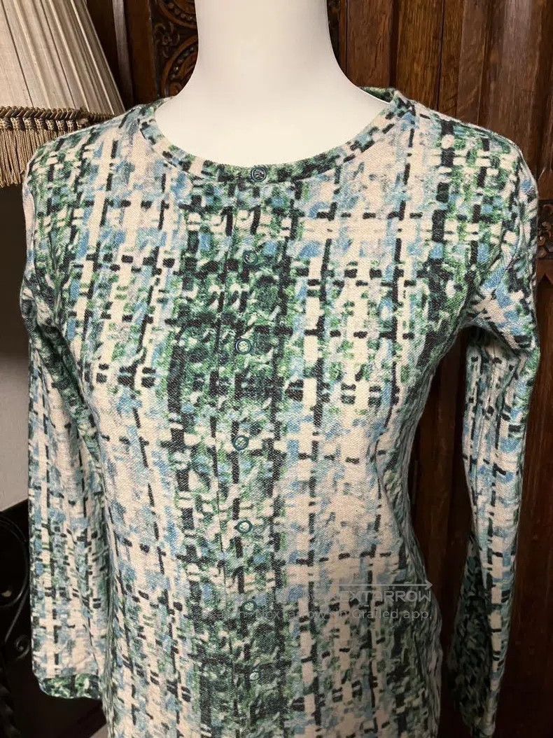 Issey Miyake Issey Miyake Green Long Sleeve Size M / US 6-8 / IT 42-44 - 3 Thumbnail