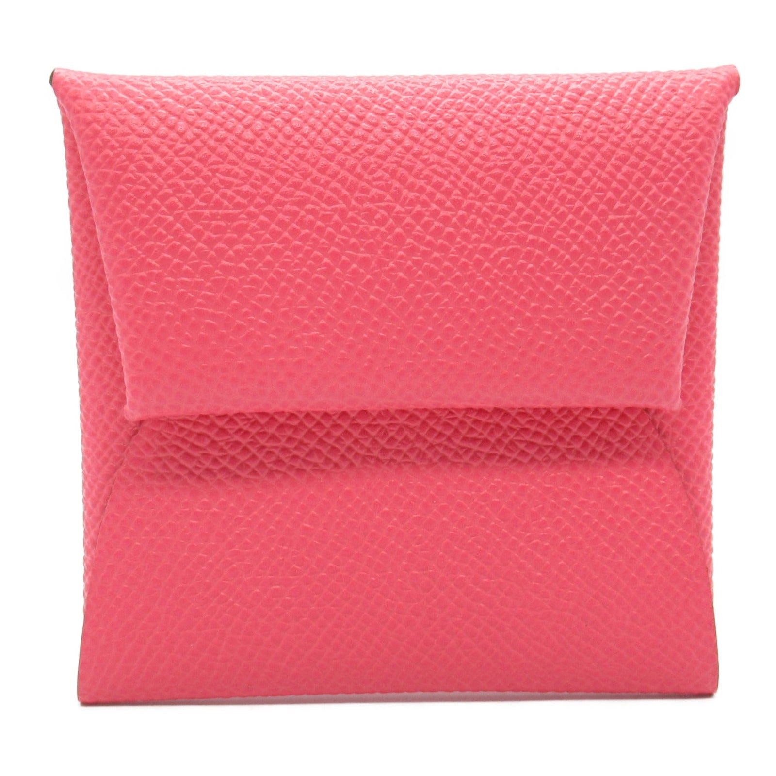 Hermes Hermes Bastia Rose Azalea Coin Purse Leather Veau Epsom Pink Silver Hardware T Stamp Size ONE SIZE - 1 Thumbnail