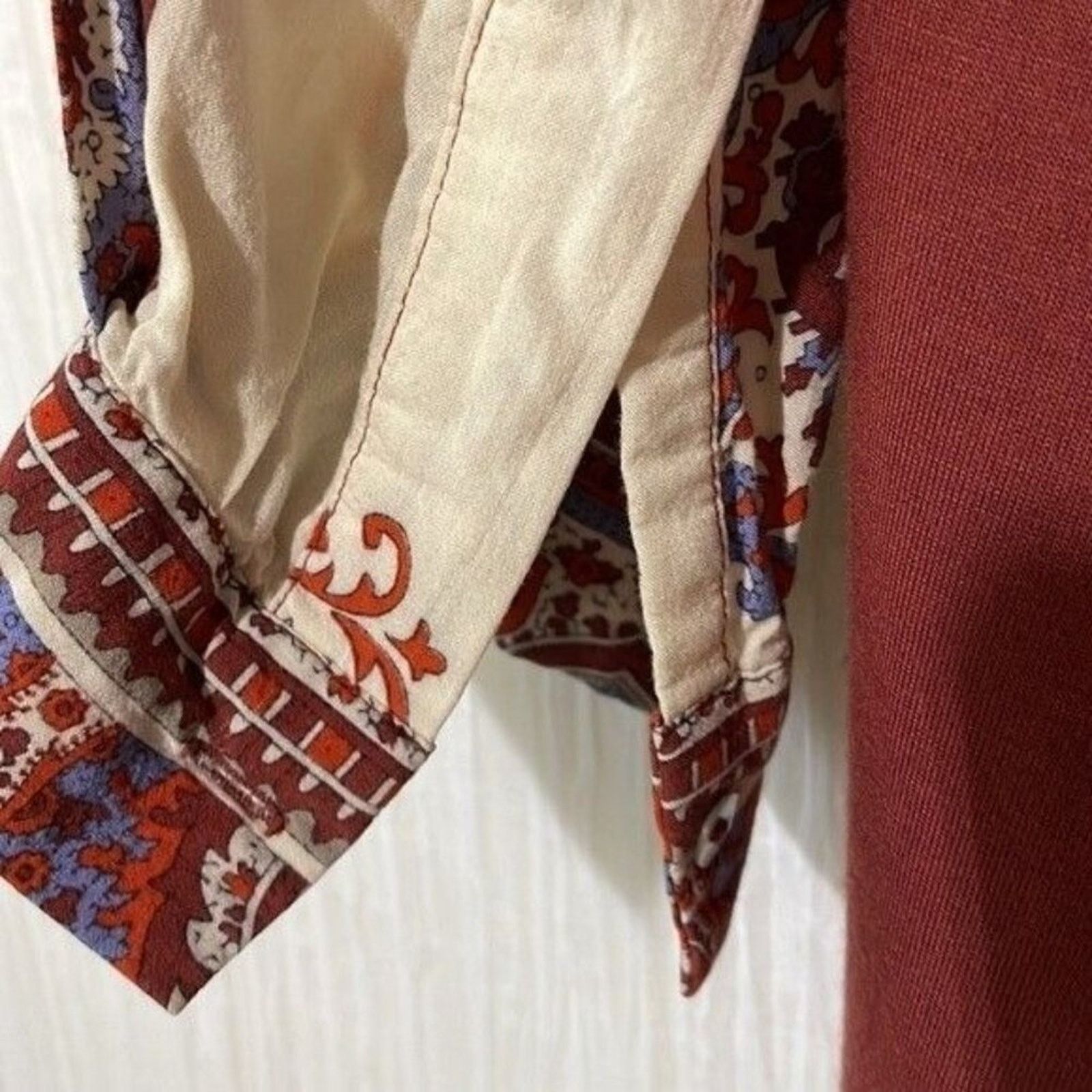 Anthropologie Anthropologie · Tiny Nahara Blouse · Rayon Split Neck Small Size S / US 4 / IT 40 - 6 Thumbnail