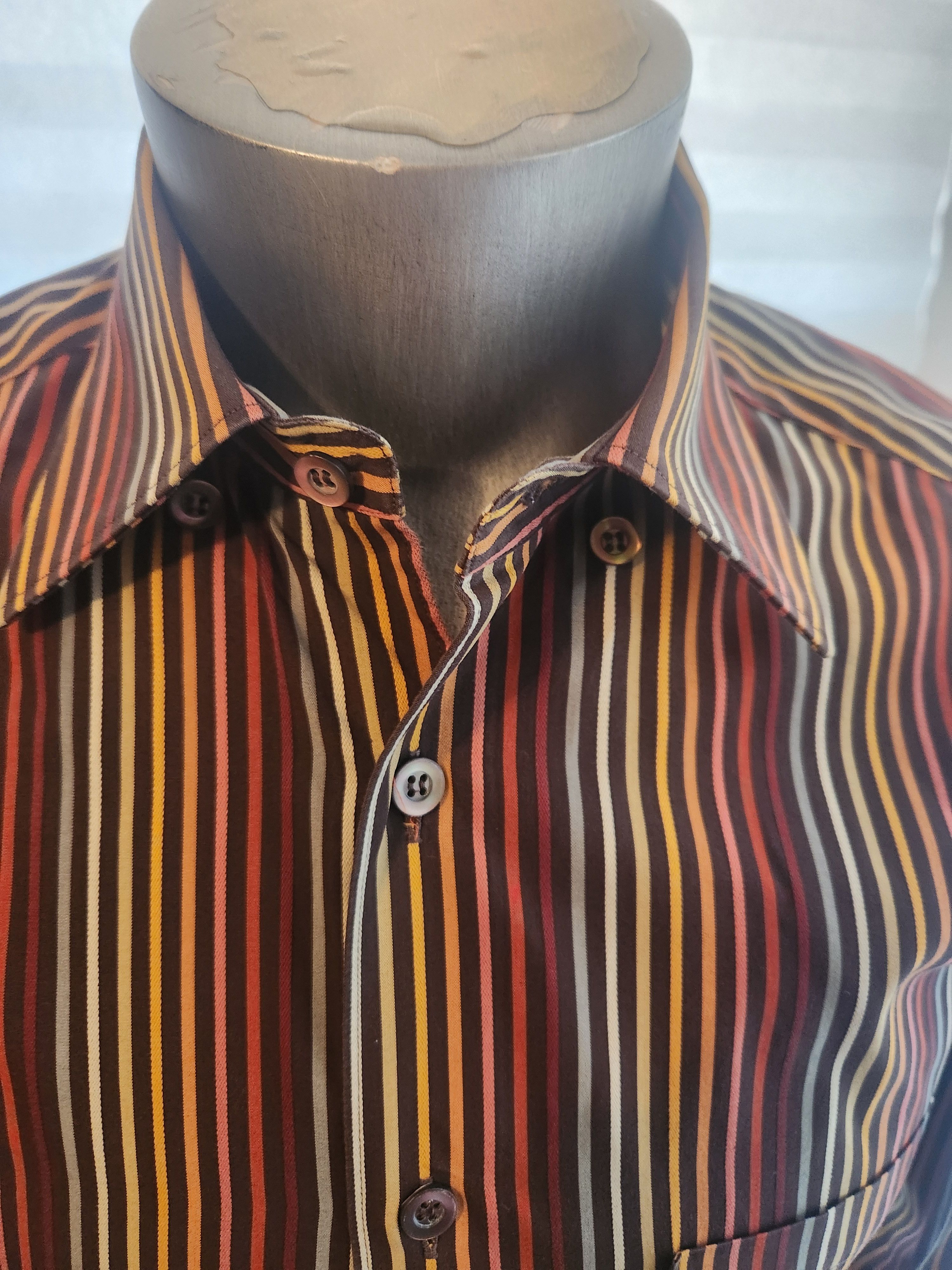 Ermenegildo Zegna MULTICOLOR STRIPES Size US M / EU 48-50 / 2 - 7 Thumbnail