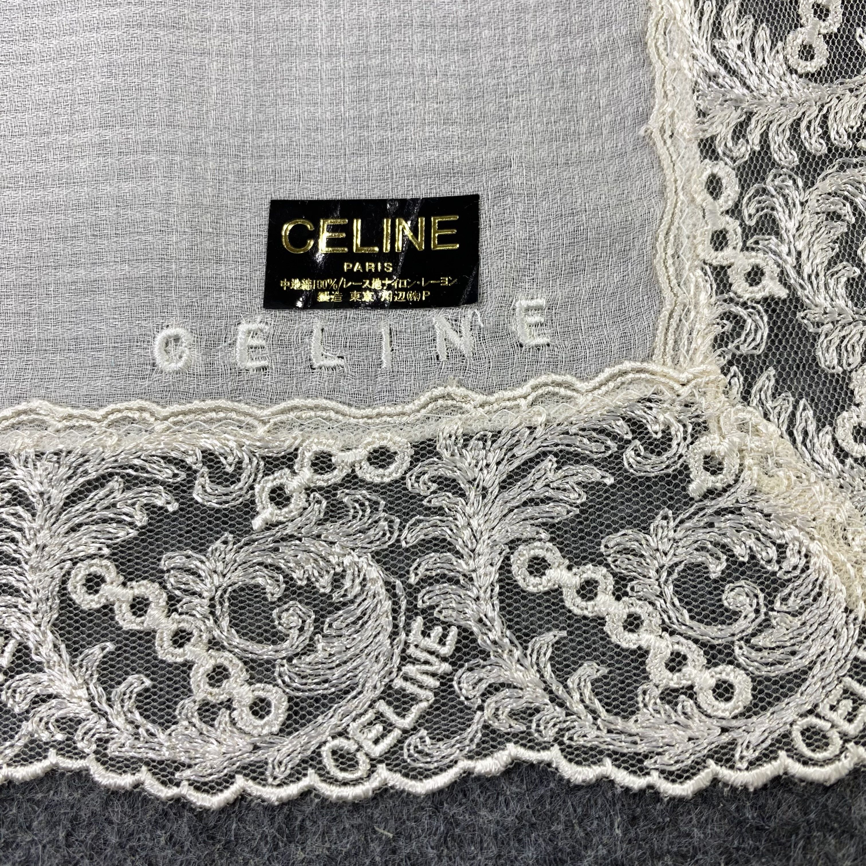 Celine Celine Handkerchief Neckerchief Bandana-B1923 Size ONE SIZE - 7 Thumbnail