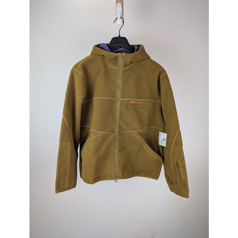 Aime Leon Dore × New Balance o1rshd1 Fleece Full Zip Jacket in Brown Size US XL / EU 56 / 4 - 1 Thumbnail