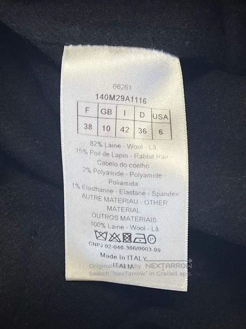 Dior Dior Woollen coat Size XS / US 0-2 / IT 36-38 - 8 Thumbnail