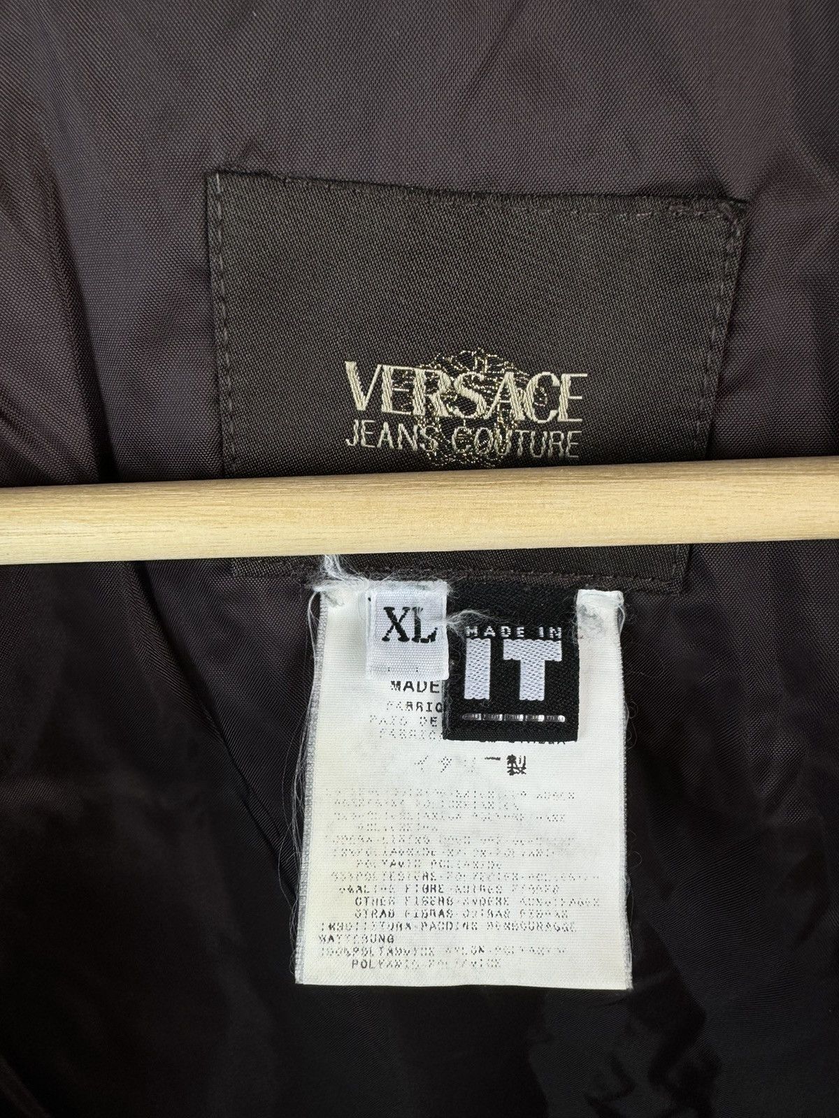Versace Versace Vintage sleeveless quilted jacket unisex vest gilet Size US XL / EU 56 / 4 - 13 Thumbnail