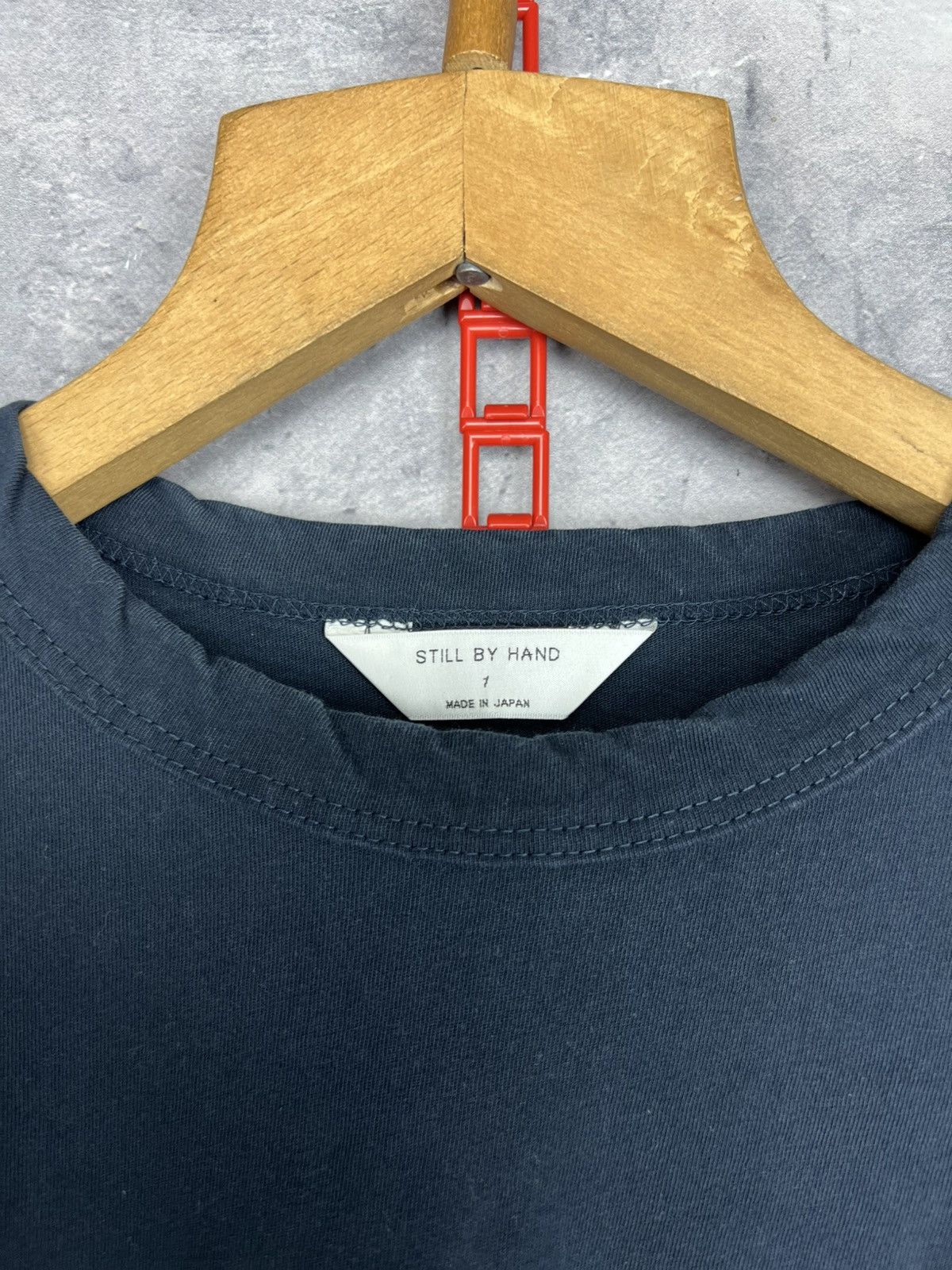 Japanese Brand Still By Hand Long Sleeve Black Navy Size US L / EU 52-54 / 3 - 7 Thumbnail
