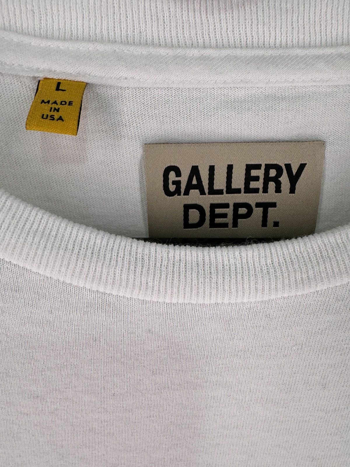 Gallery Dept. Gallery Dept. Fucked Up Logo Tee Size US L / EU 52-54 / 3 - 3 Thumbnail