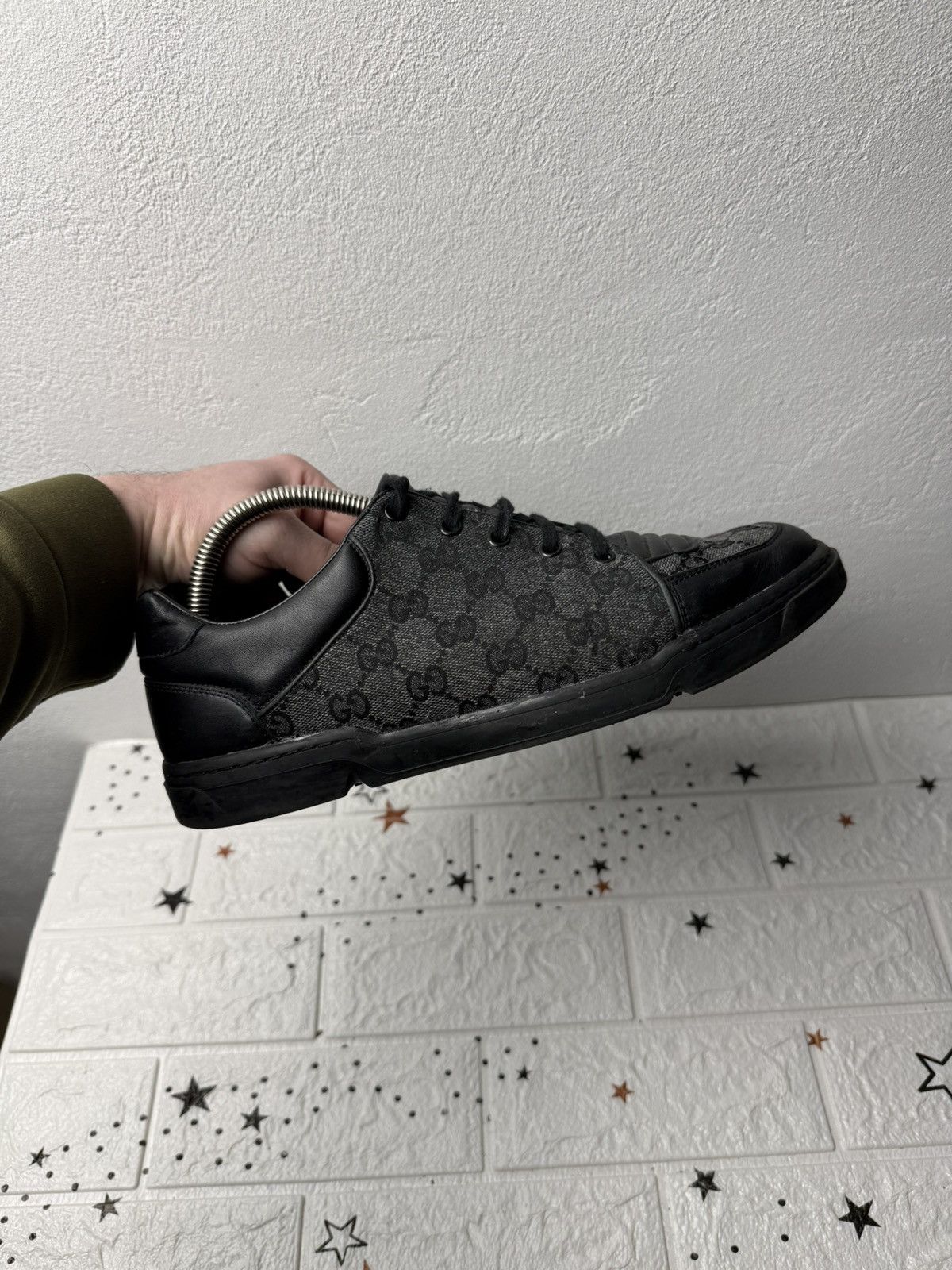 Gucci Gucci Gucci Low Cut Sneakers GG Pattern US7.5 UK7 EUR41.5 Size US 7.5 / EU 40-41 - 1 Thumbnail