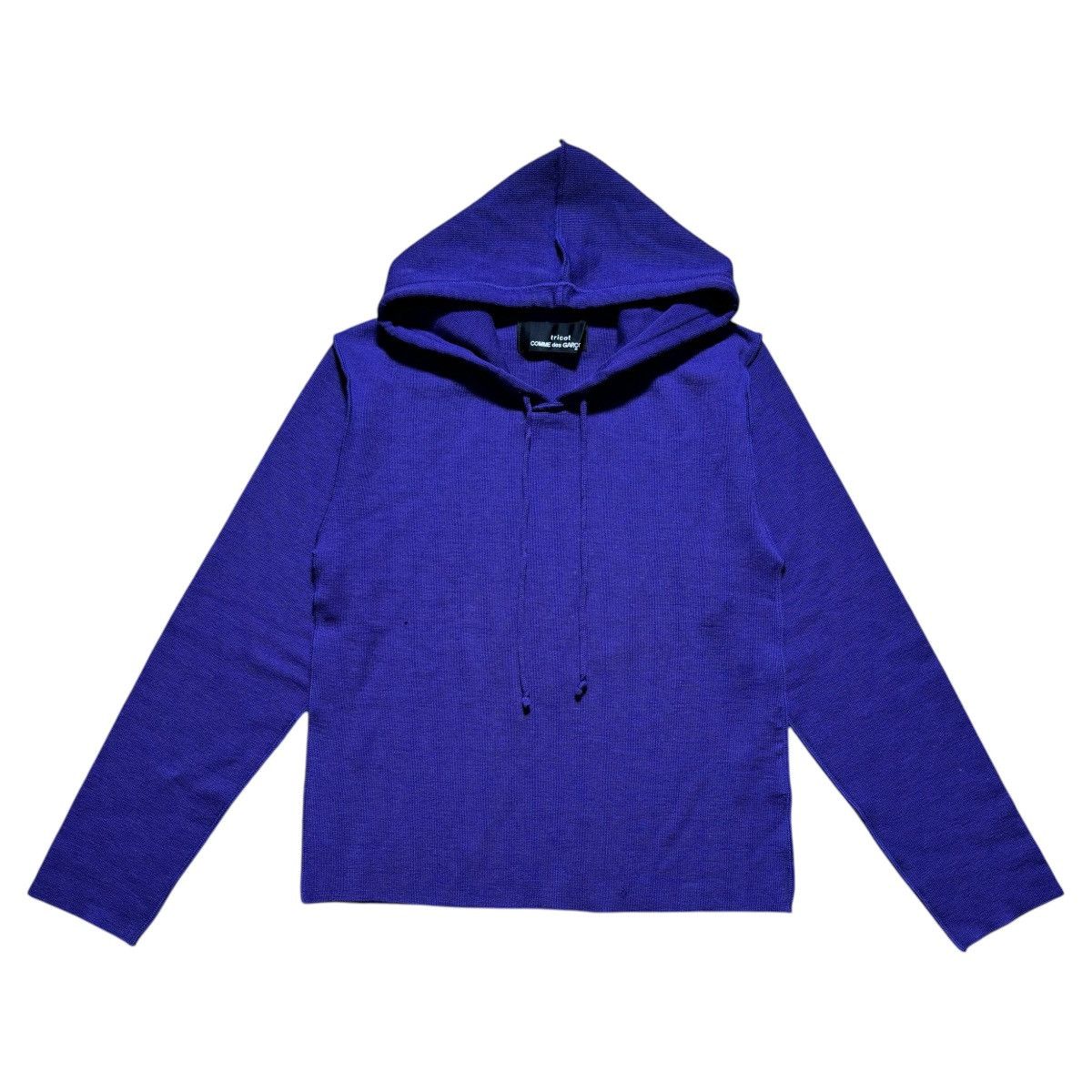 Comme des Garcons Tricot Comme des Garcons 1990 Vintage Comme des Garcons tricot Wool Knit Hoodie Grailed