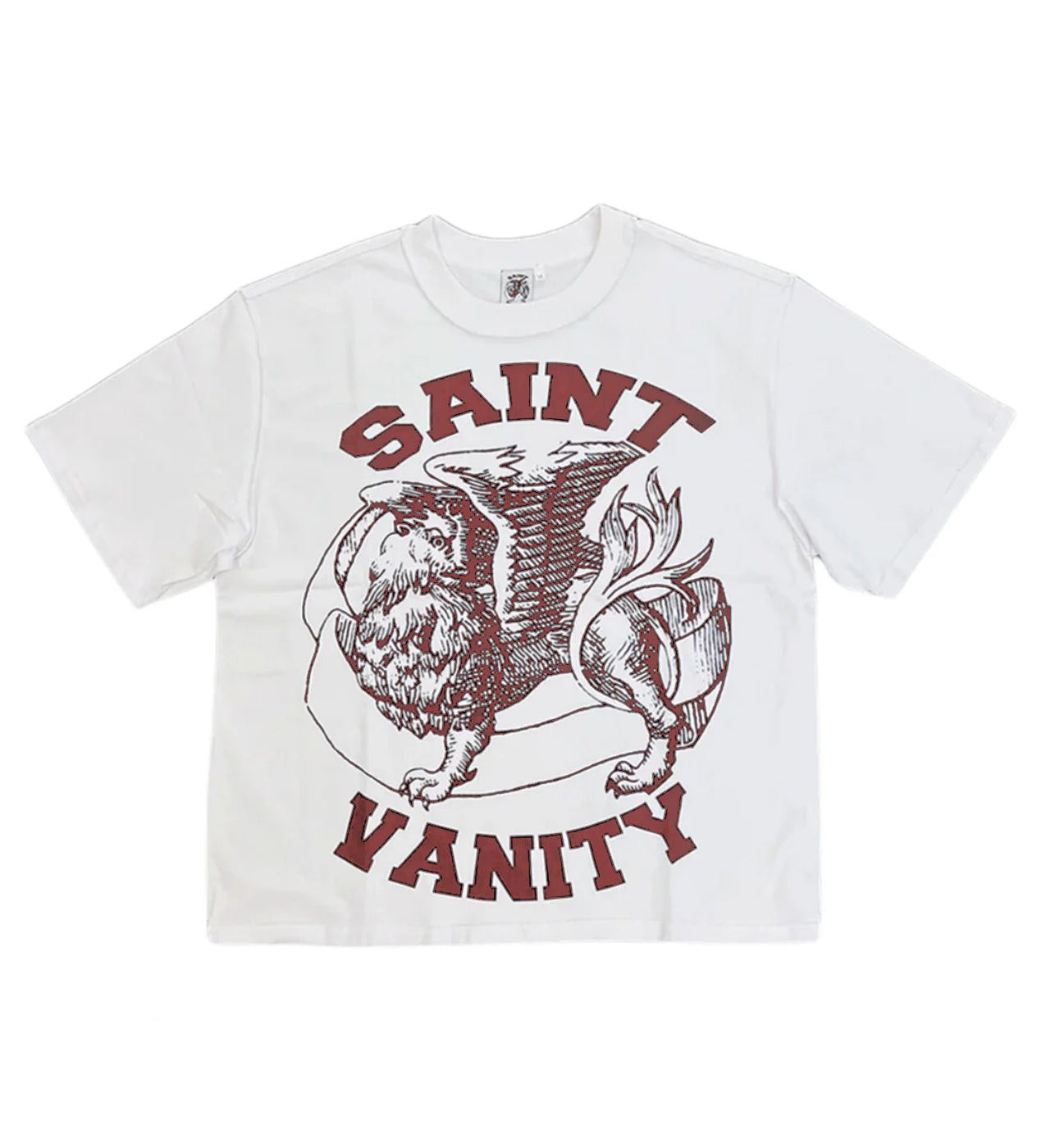 Saint Vanity Griffin Tee White/Burgundy Size US XXL / EU 58 / 5 - 1 Preview