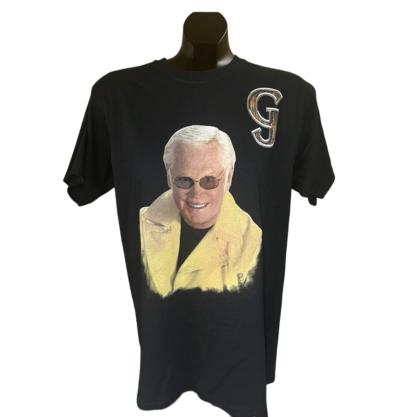 Gildan George Jones “No Show” Tour 2007 T-Shirt – Size M Size US M / EU 48-50 / 2 - 1 Thumbnail