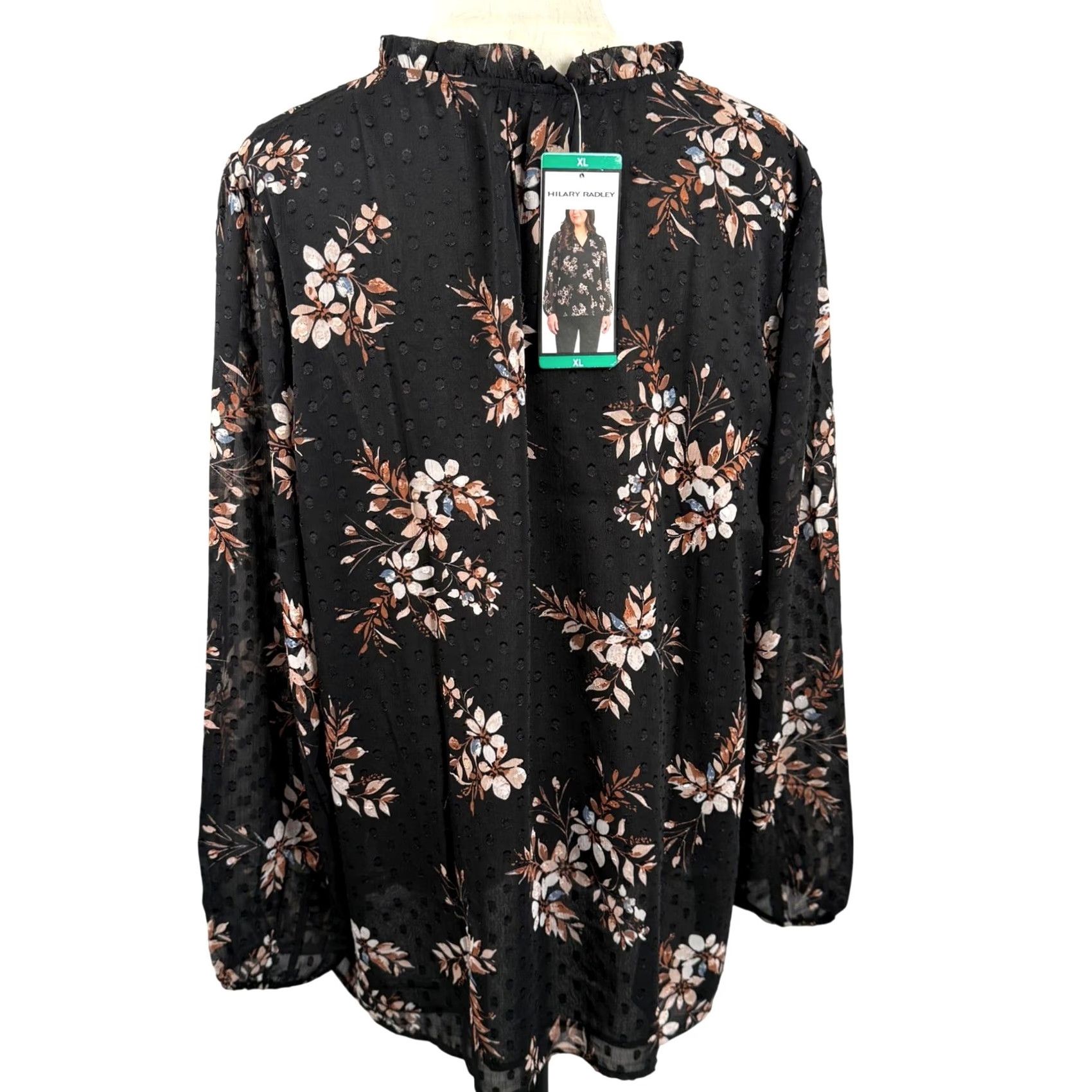 Vintage Hilary Radley Blouse XS XL? Size XL / US 12-14 / IT 48-50 - 3 Thumbnail
