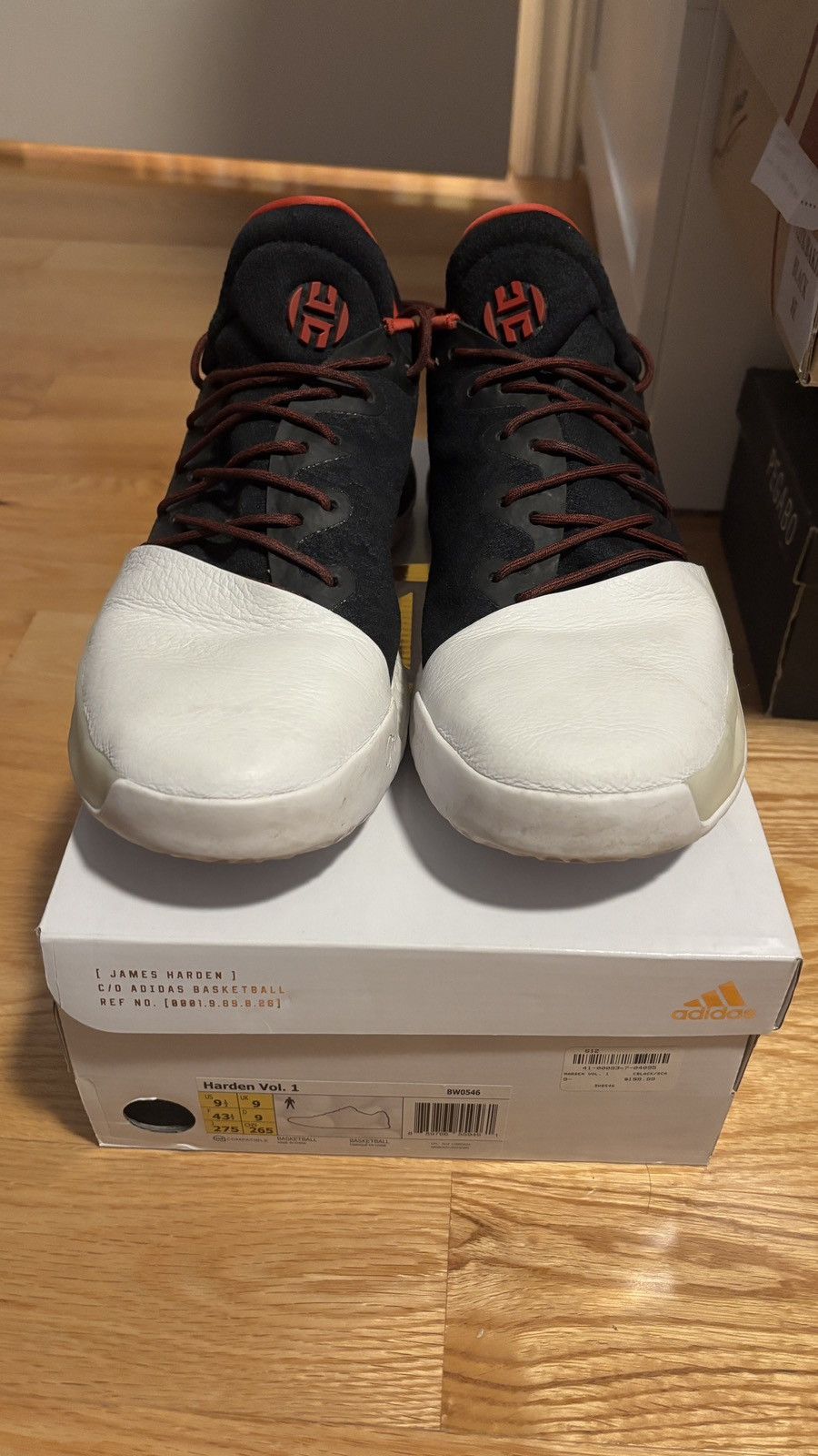 Adidas ADIDAS HARDEN 1 OG BRED SZ 9.5 Size US 9.5 / EU 42-43 - 5 Thumbnail