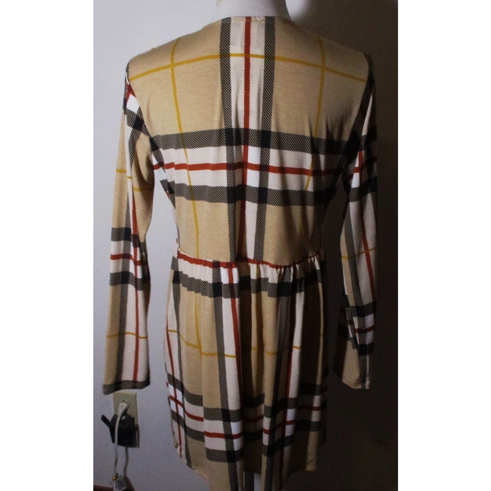 Vintage HEIMISH Women's Cardigan Duster Wrap Tan Long Sleeve Size S NWT Size S / US 4 / IT 40 - 5 Thumbnail