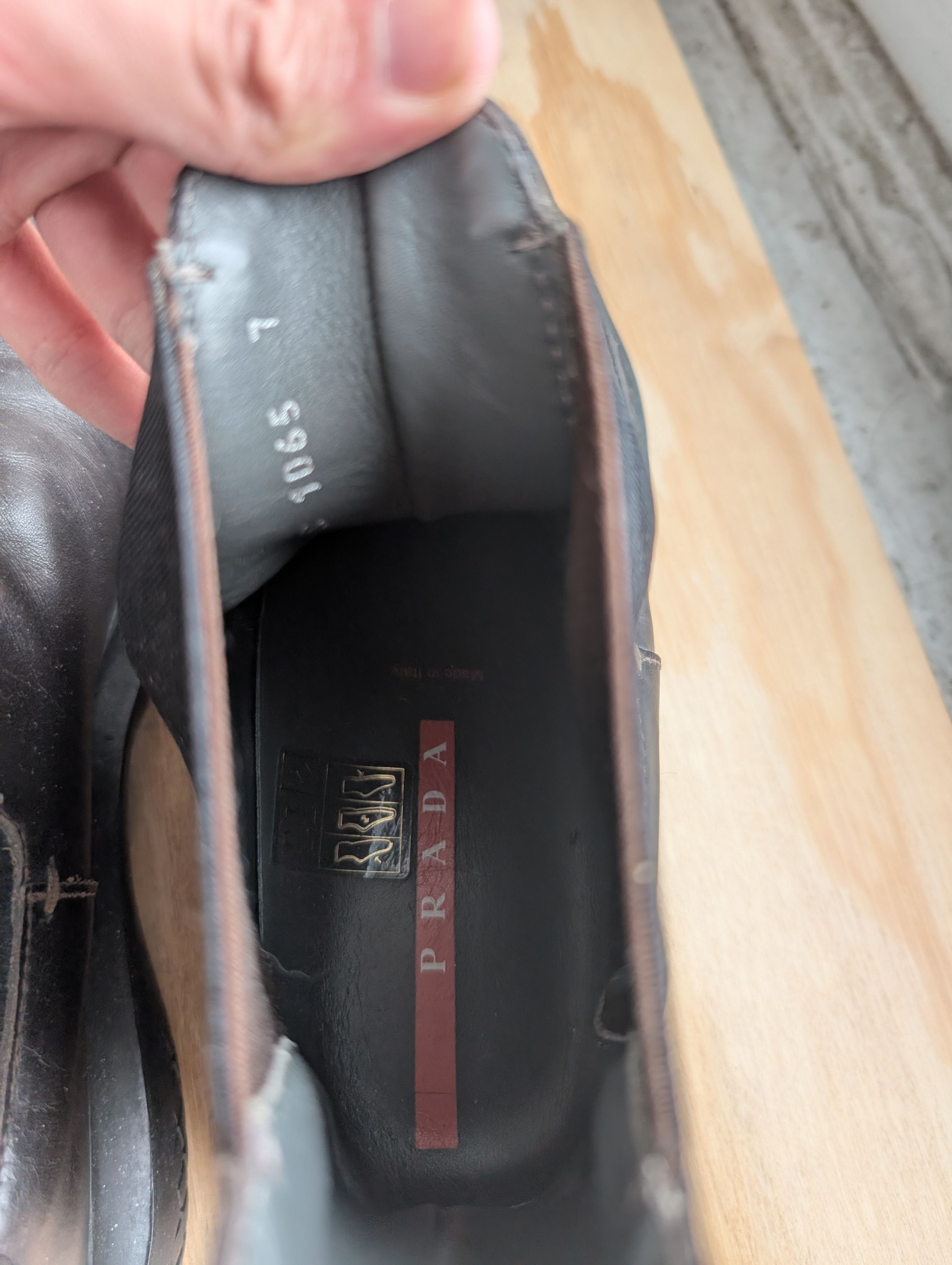 Prada Prada Linea Rossa Dark Brown Leather Boots FW 1999 Size US 8 / EU 41 - 8 Thumbnail