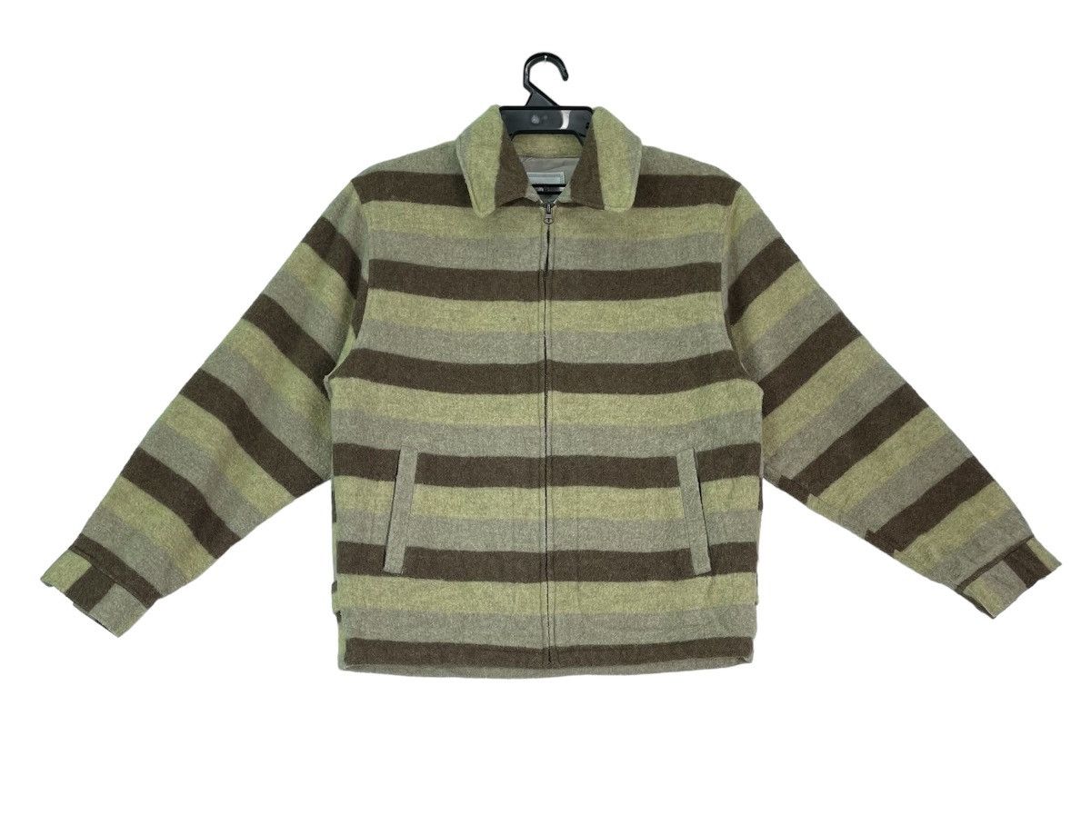 Vintage × Wrangler Vtg 90s Lady Wrangler by WRANGLER multi stripes wool jacket Size ONE SIZE - 1 Thumbnail