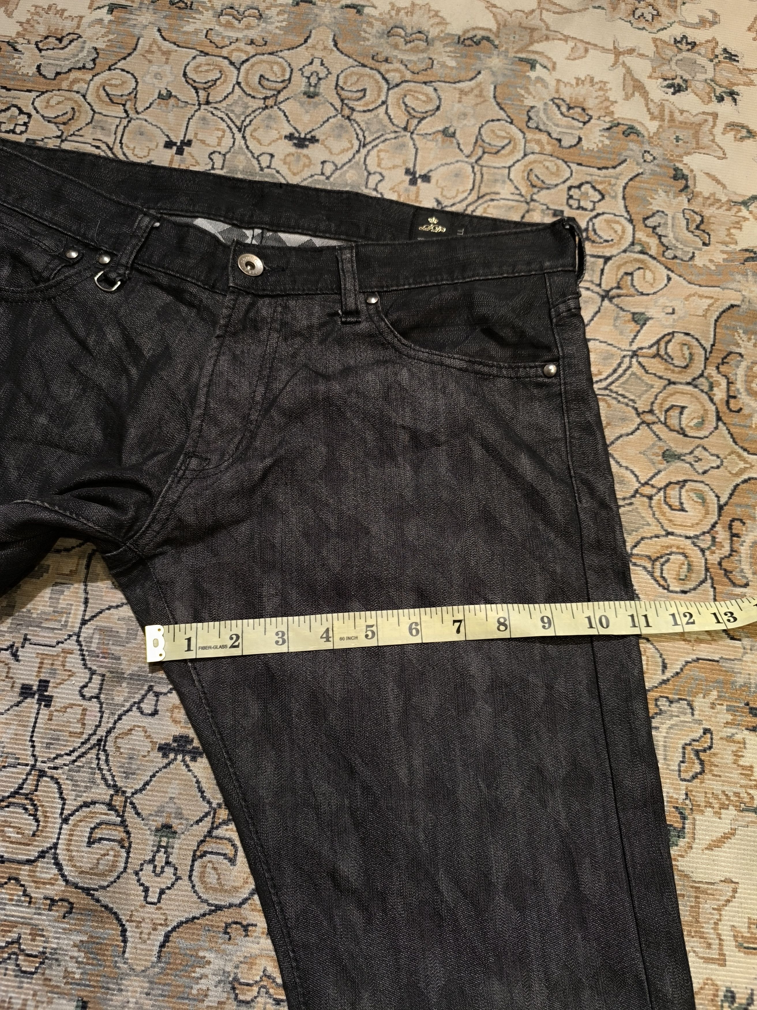 semanticdesign RARE SEMANTIC DESIGN DIAMOND PATTERN JEANS Size US 34 / EU 50 - 10 Thumbnail