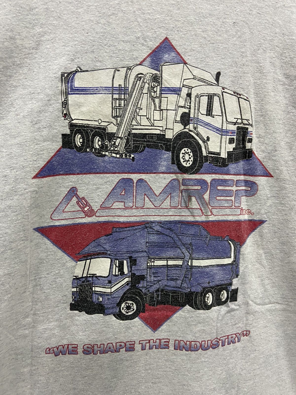 Vintage AMREP GARBAGE TRUCKER VINTAGE LONG SLEEVE Size US XL / EU 56 / 4 - 7 Thumbnail