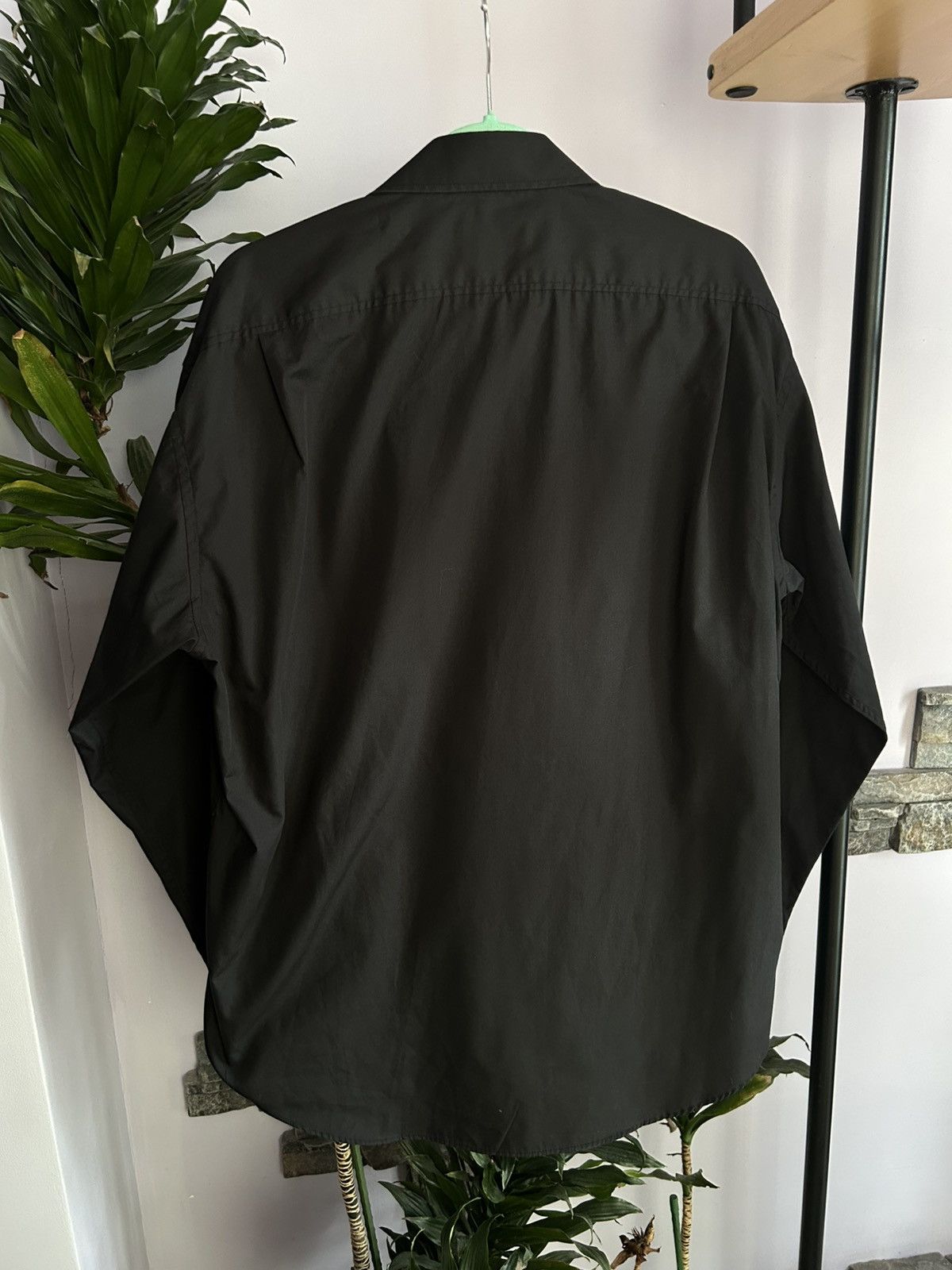 Yves Saint Laurent Ysl Yves saint laurent Button Up Black Shirt logo Size US XL / EU 56 / 4 - 12 Thumbnail