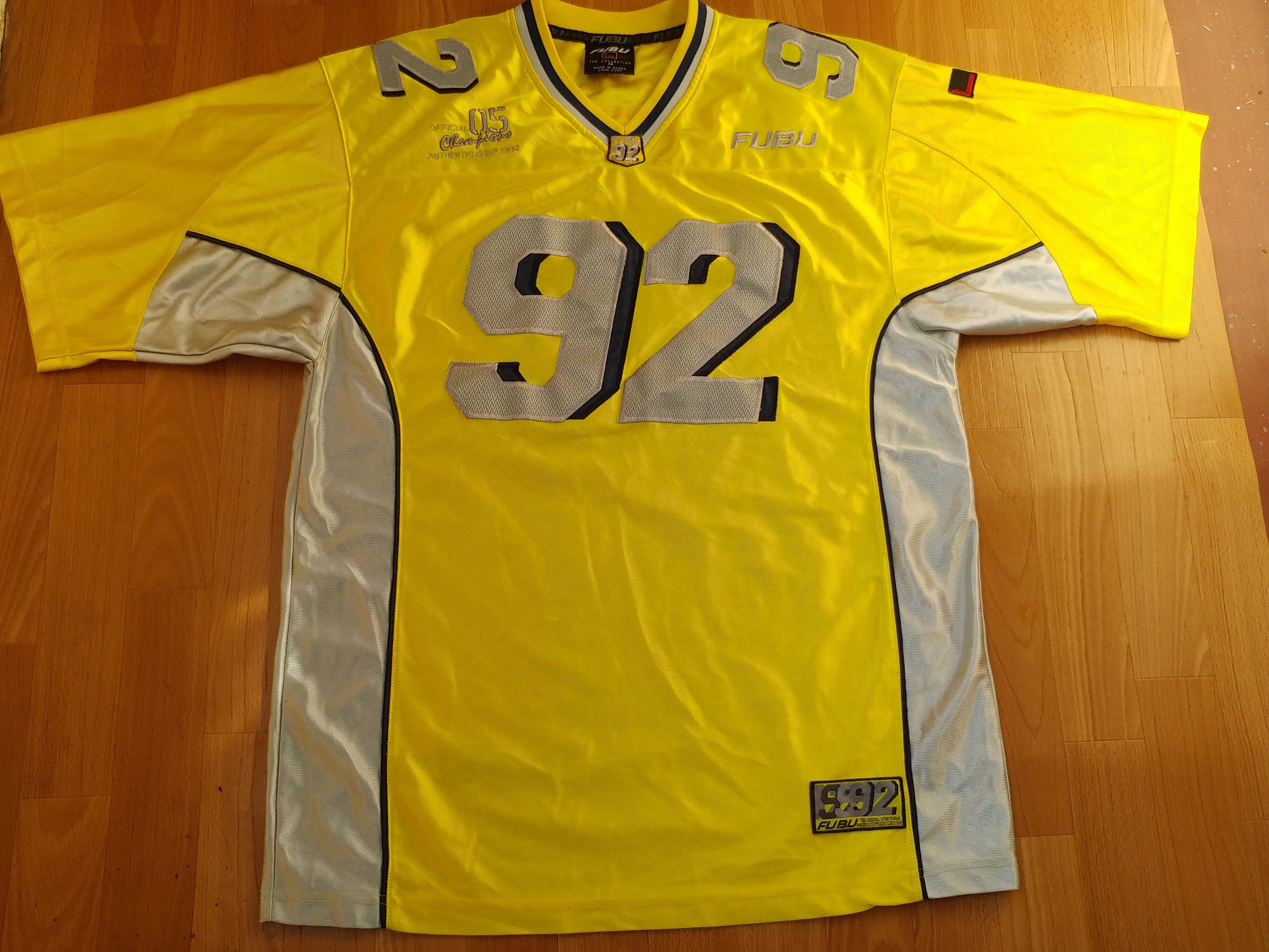 Fubu FUBU jersey, vintage hip hop t-shirt, 90s, 1990s, Y2K size L Size US L / EU 52-54 / 3 - 10 Thumbnail