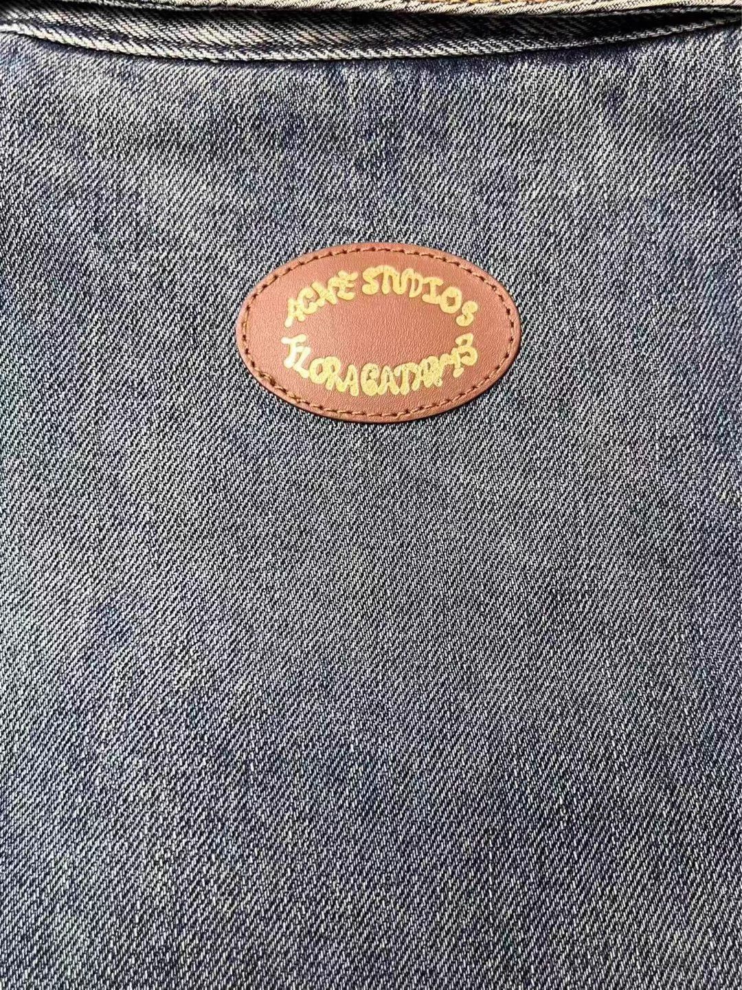 Acne Studios Acne Studios Padded Denim Relaxed Men's Mid Blue Jacket Size US S / EU 44-46 / 1 - 3 Thumbnail