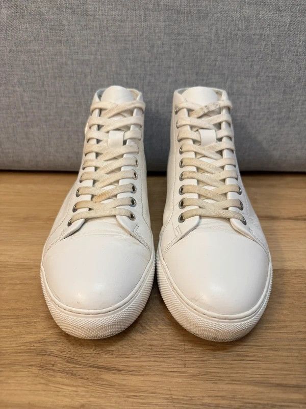 Versus Versace Versace Versus Lion High Top Leather Sneakers White 41 Size US 8 / EU 41 - 5 Thumbnail