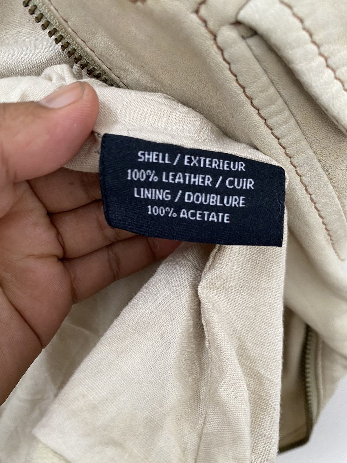 Le Grande Bleu (L.G.B.) JAPAN BRAND IDENTIFY LEATHER JACKET CASUAL DESIGN Size US L / EU 52-54 / 3 - 7 Thumbnail
