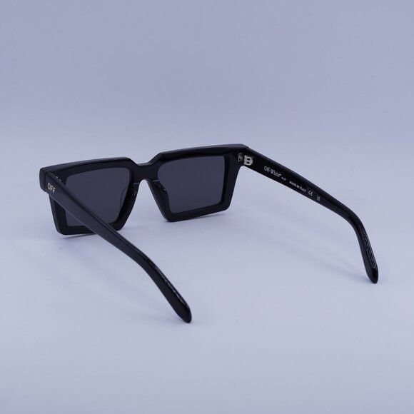 Off-White Off-White OERI142 WINDSOR 1007 Sunglasses Black Square Frame Size ONE SIZE - 6 Thumbnail