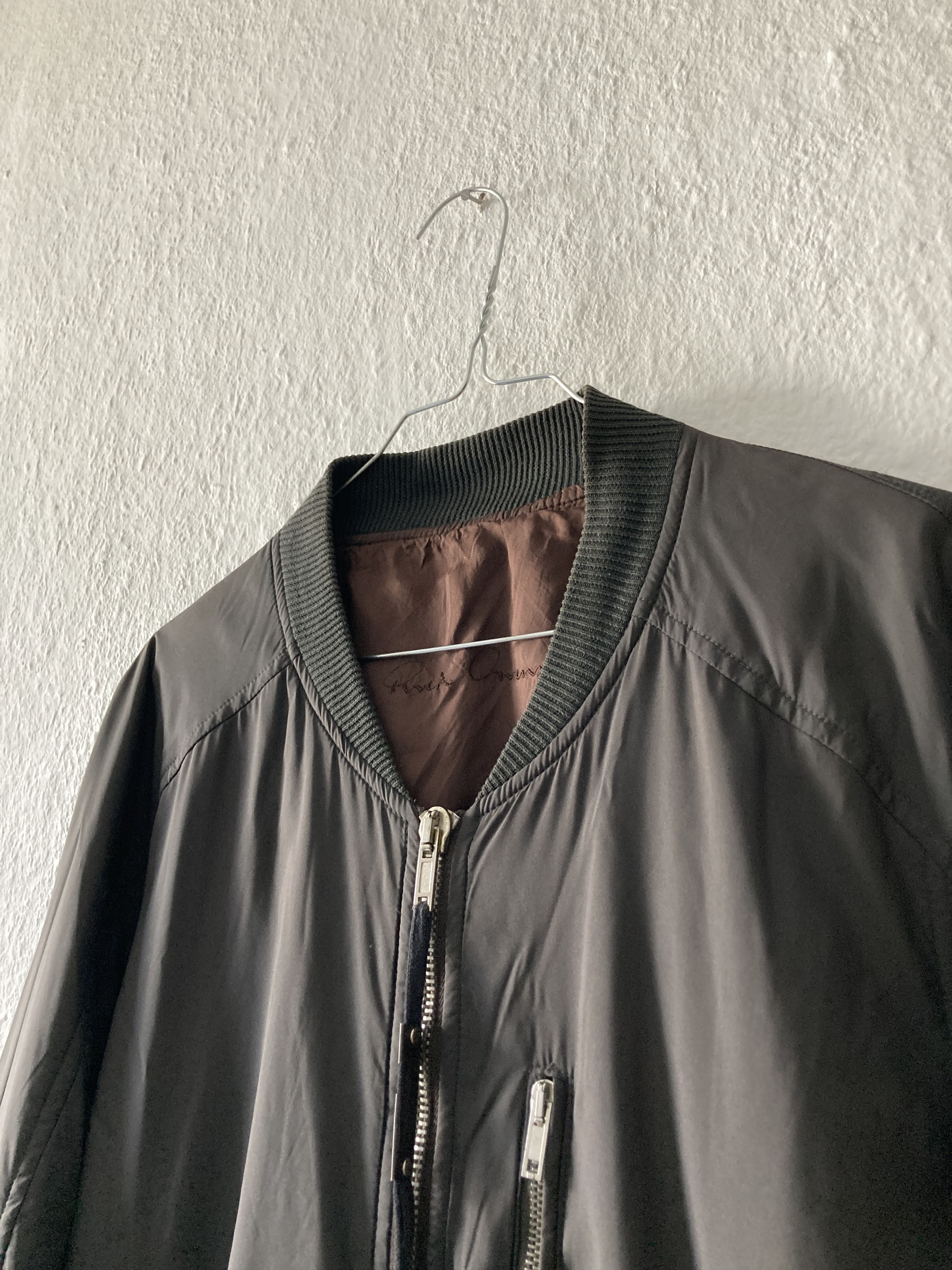 Rick Owens S/S 05 "SCORPIO" Runway Silk Bomber Jacket Rick Owens XL Size US XL / EU 56 / 4 - 4 Thumbnail