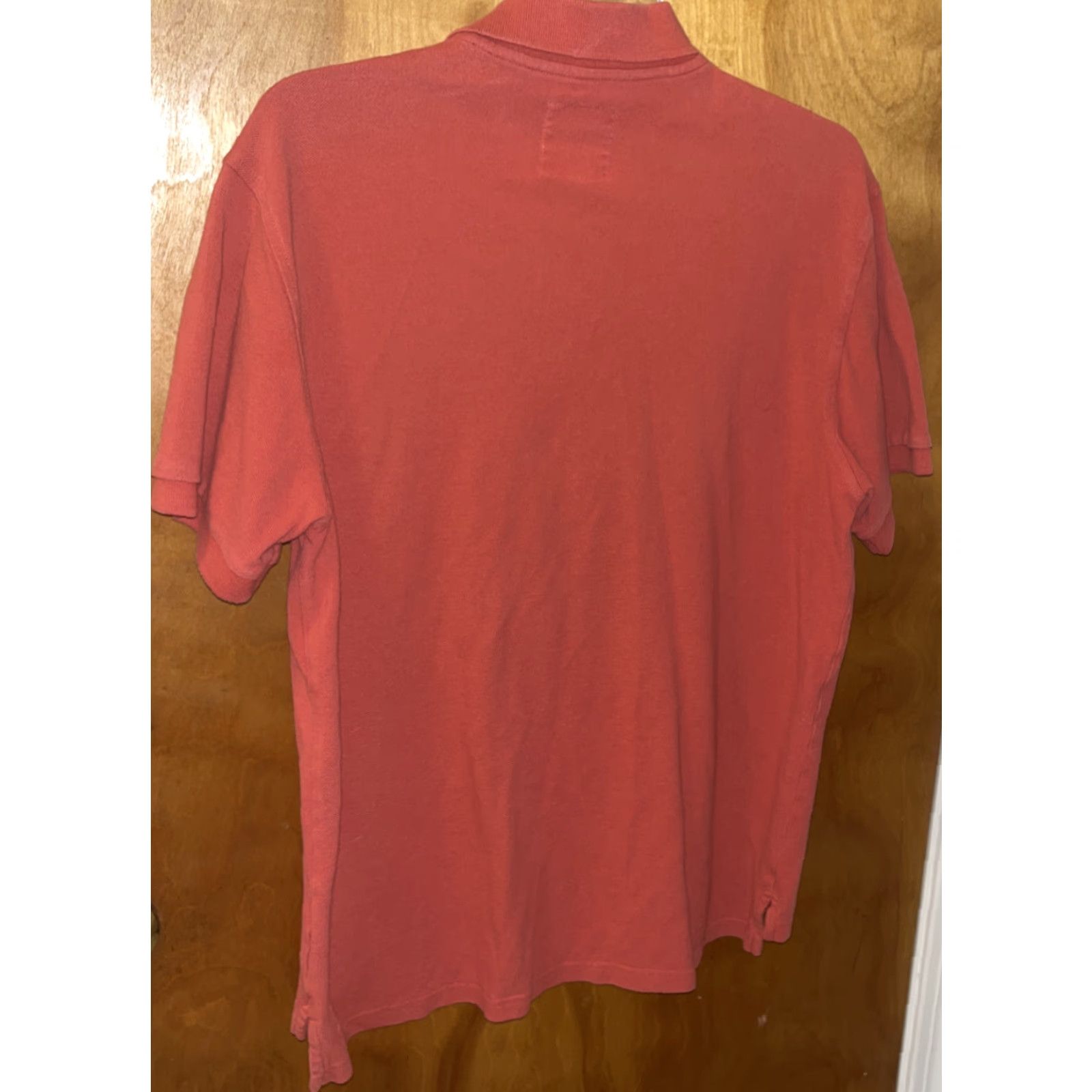 J.Crew J.Crew Men's Medium Orange Short Sleeve Polo Oarsmen Shirt, Classic Logo, Casual Wear Size US M / EU 48-50 / 2 - 4 Thumbnail