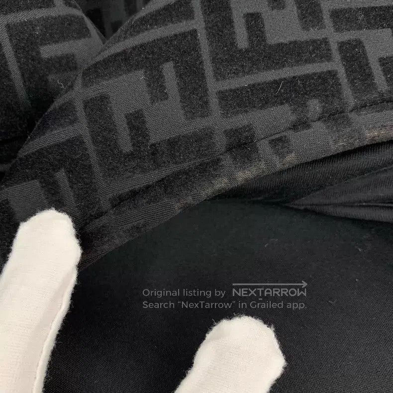 Fendi Fendi Black Classic Double F Full Print Hooded Zip-up Long Size US S / EU 44-46 / 1 - 8 Thumbnail