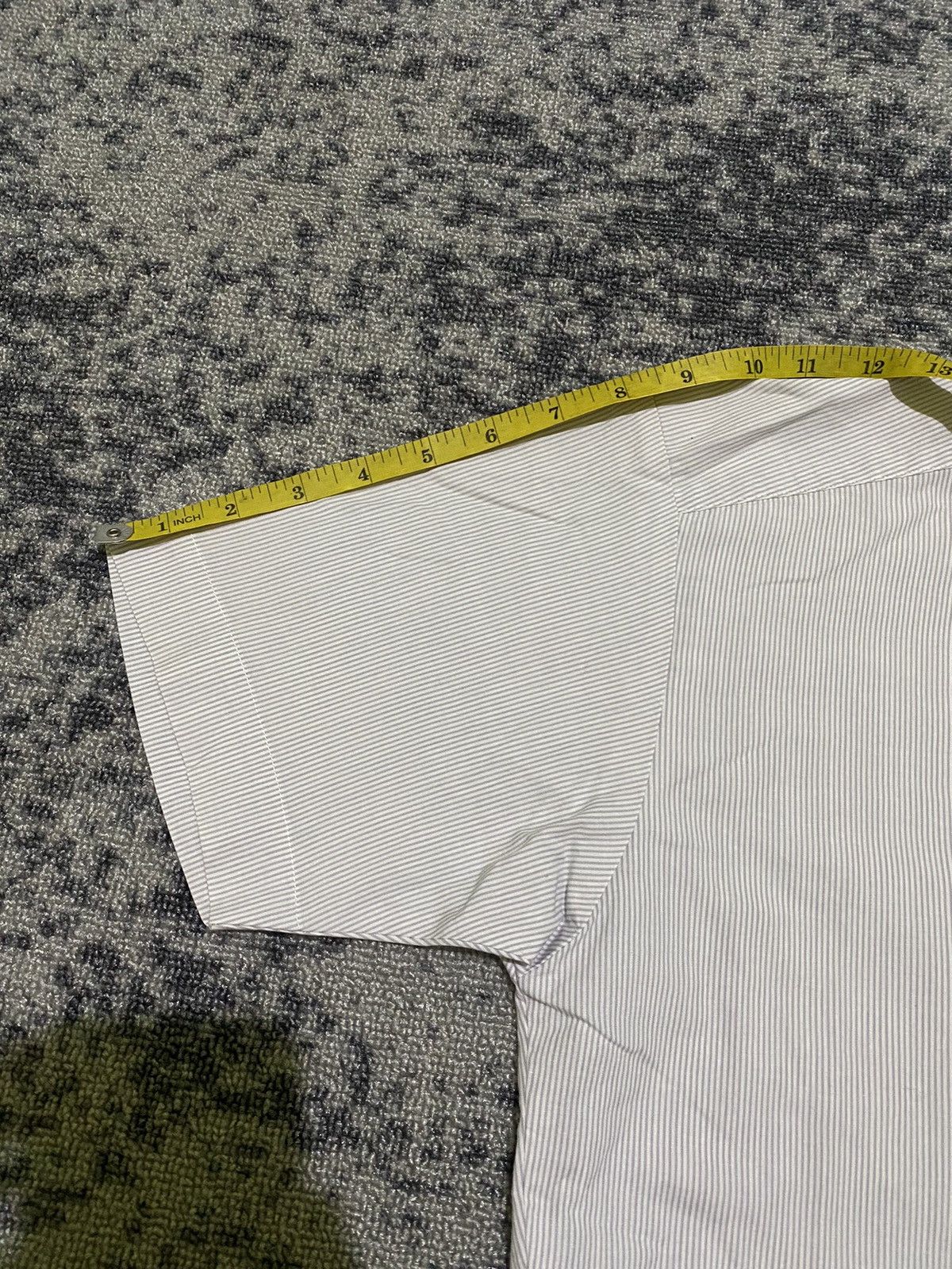 Japanese Brand × Y's for Men × Yohji Yamamoto Yohji Yamamoto Sacsny Y’saccs stripe shirt Size US S / EU 44-46 / 1 - 9 Thumbnail