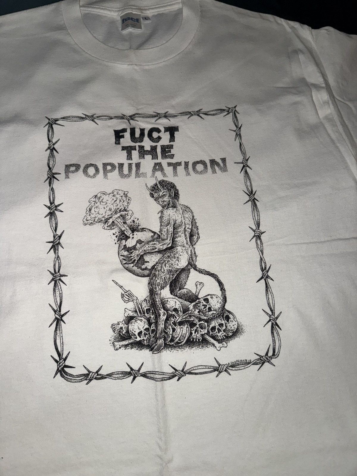 トップス FUCK BALENCIAGA t-shirt opium Japanese Brand × Streetwear × Vintage FUCK BALENCIAGA | Grailed