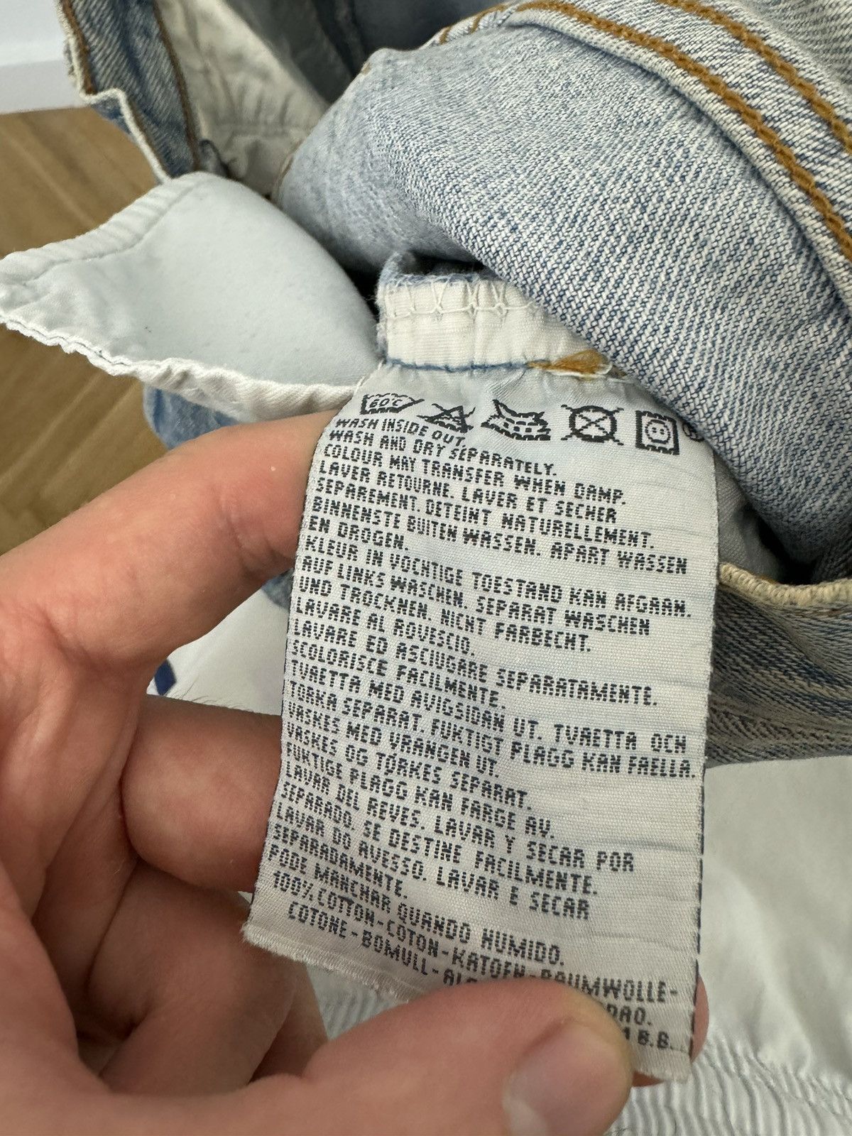Levi's Levis 901 Vintage 90s Denim Jeans Pant Classic Blue Casual Size US 33 - 6 Thumbnail