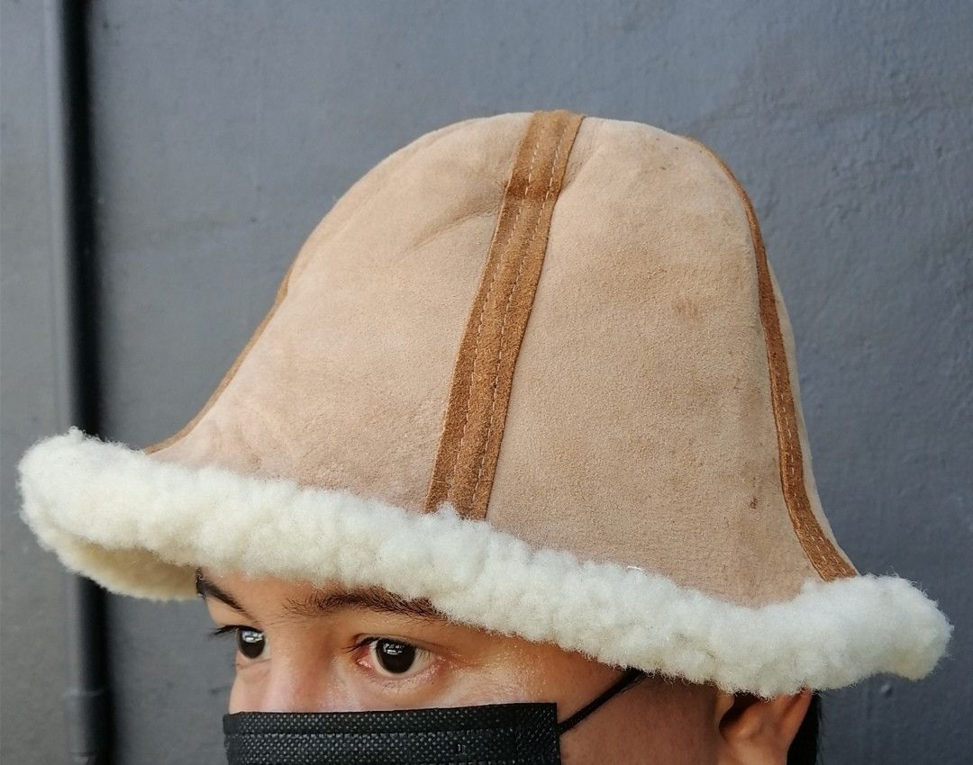 Designer Bick Leather & Fleech Hats Size ONE SIZE - 10 Thumbnail
