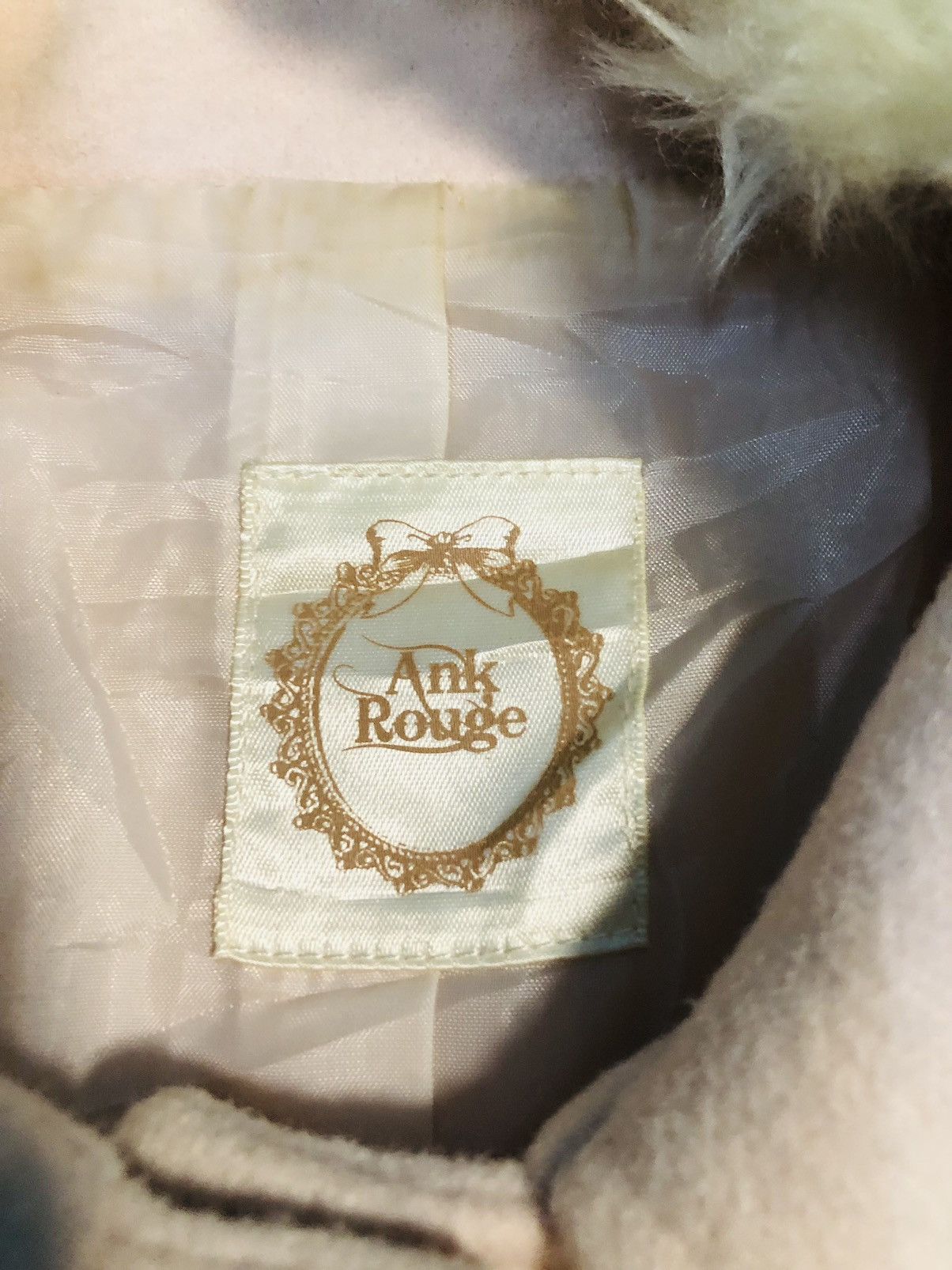 Japanese Brand Ank Rouge Long Jacket (14) Size ONE SIZE - 6 Thumbnail