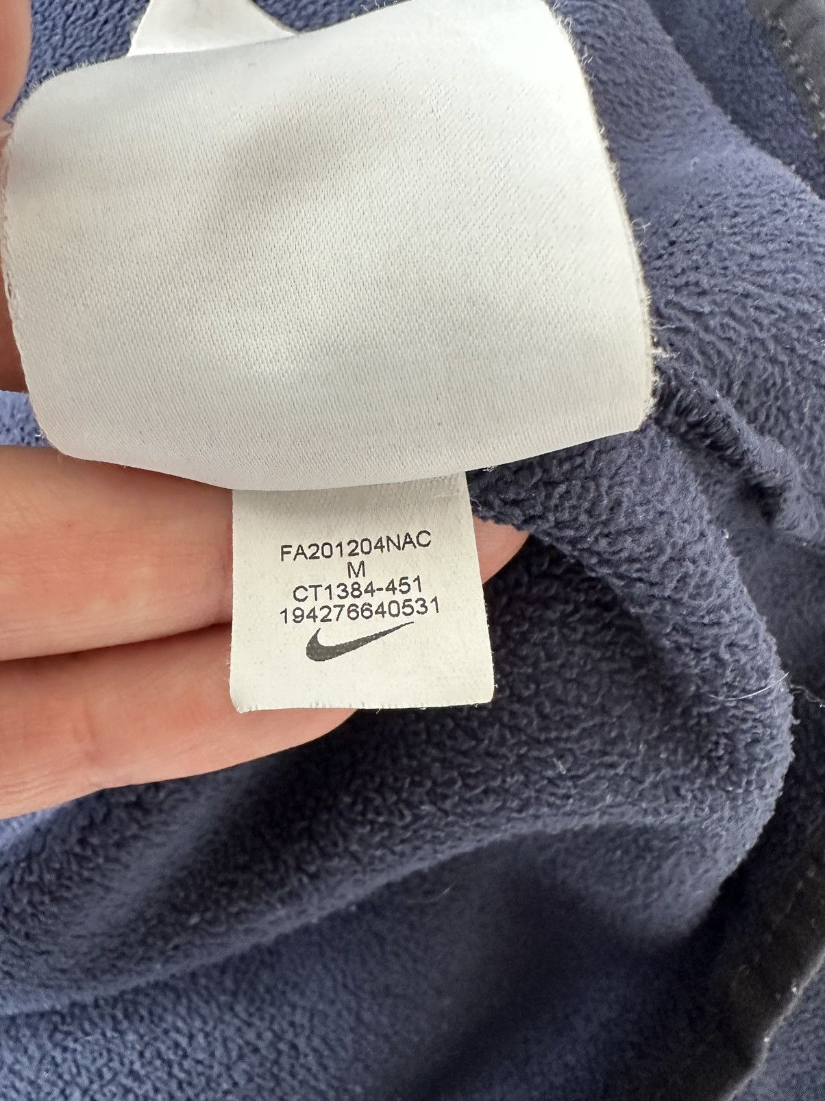Nike Nike Fleece 1/4 zip sweatshirt Size US M / EU 48-50 / 2 - 7 Thumbnail