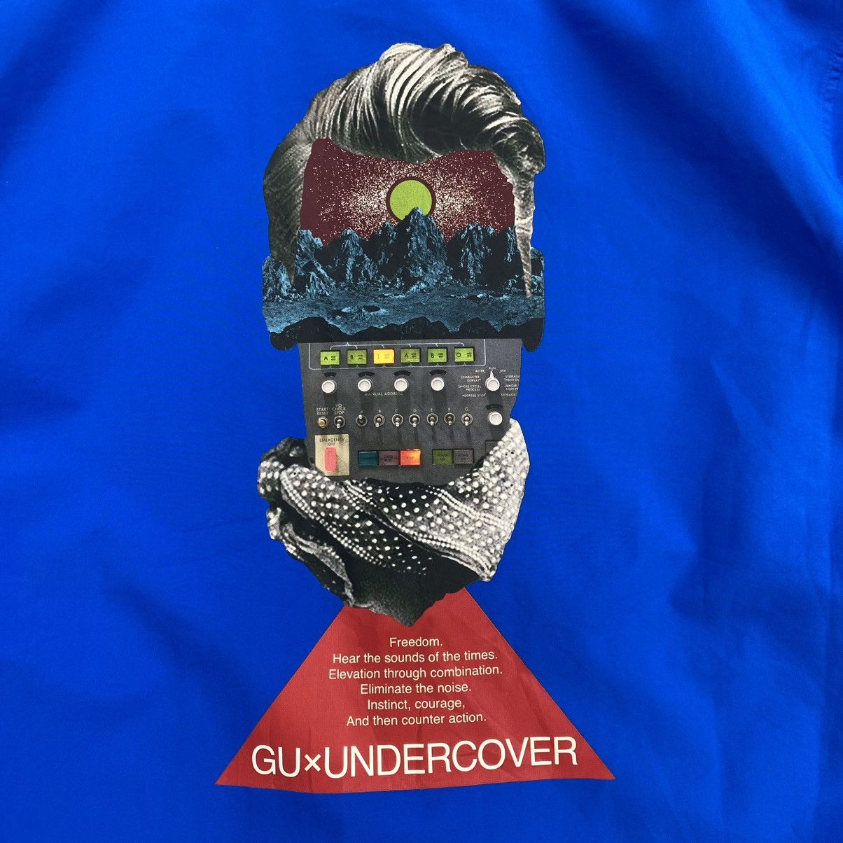 GU × Undercover SS21 GU x Undercover Jun Takahashii Graphics Coach Jacket Size US M / EU 48-50 / 2 - 3 Thumbnail