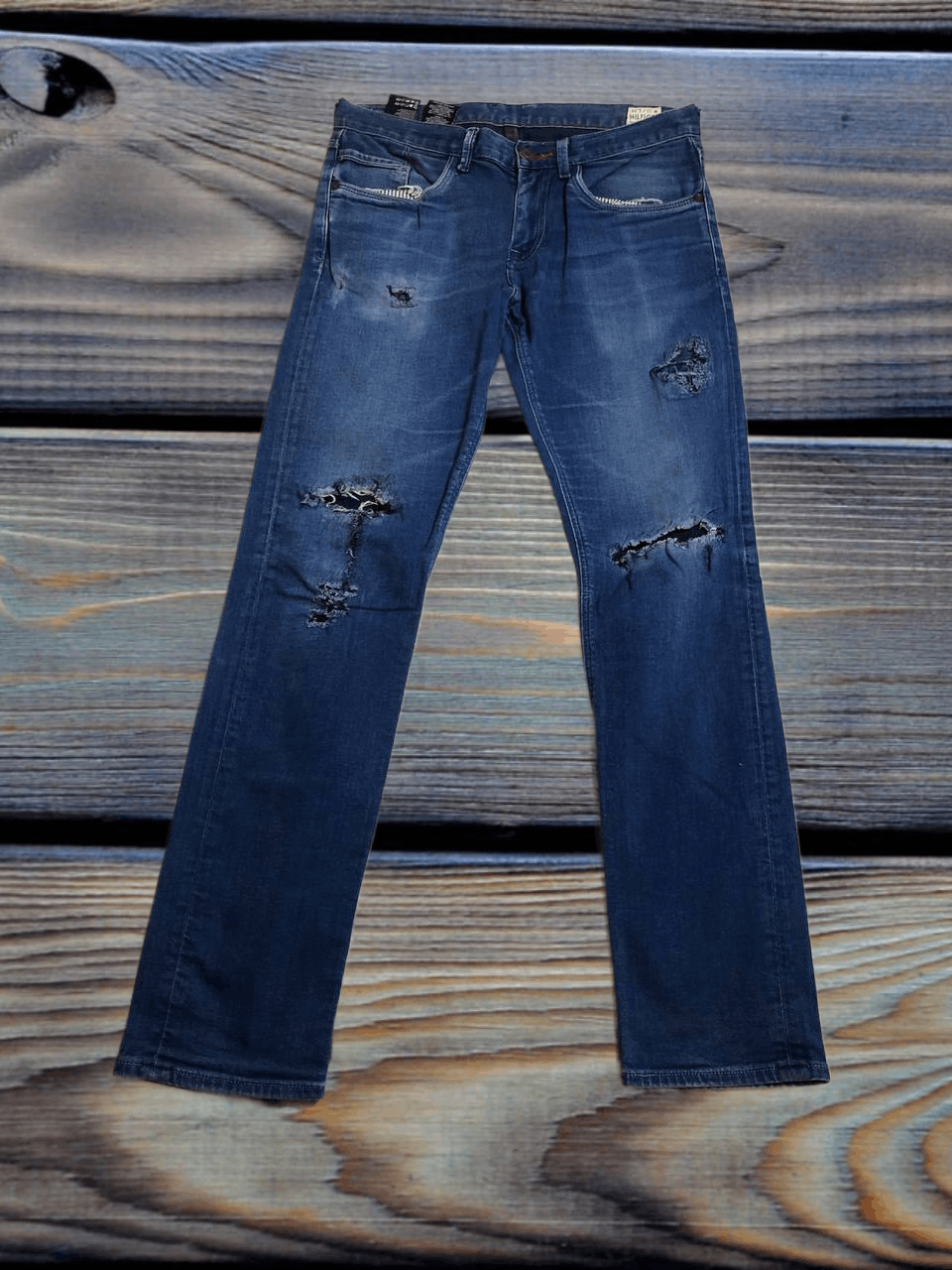 Tommy Hilfiger TOMMY HILFIGER Men Slim Straight Leg Jeans Size US 33 - 1 Thumbnail