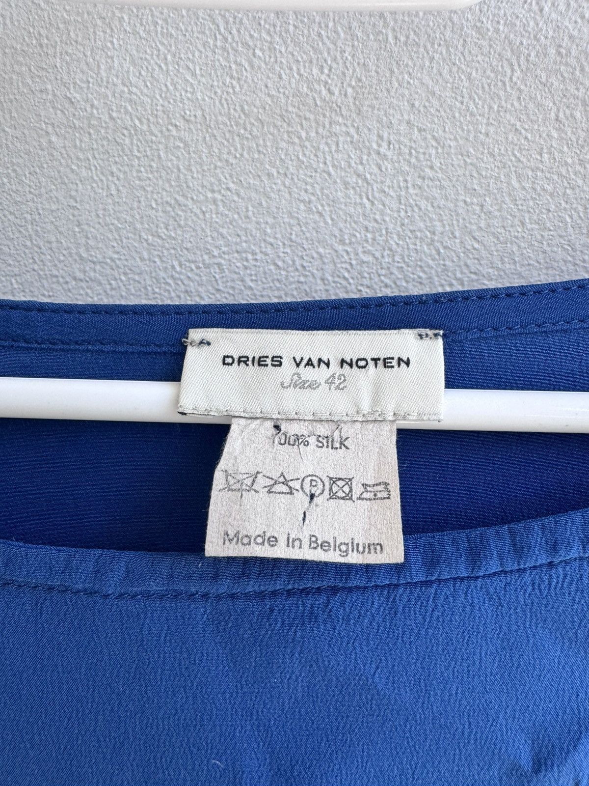 Dries Van Noten Rare Dries Van Noten Silk Midi Skirt Designer Luxury Size 28" / US 6 / IT 42 - 3 Thumbnail