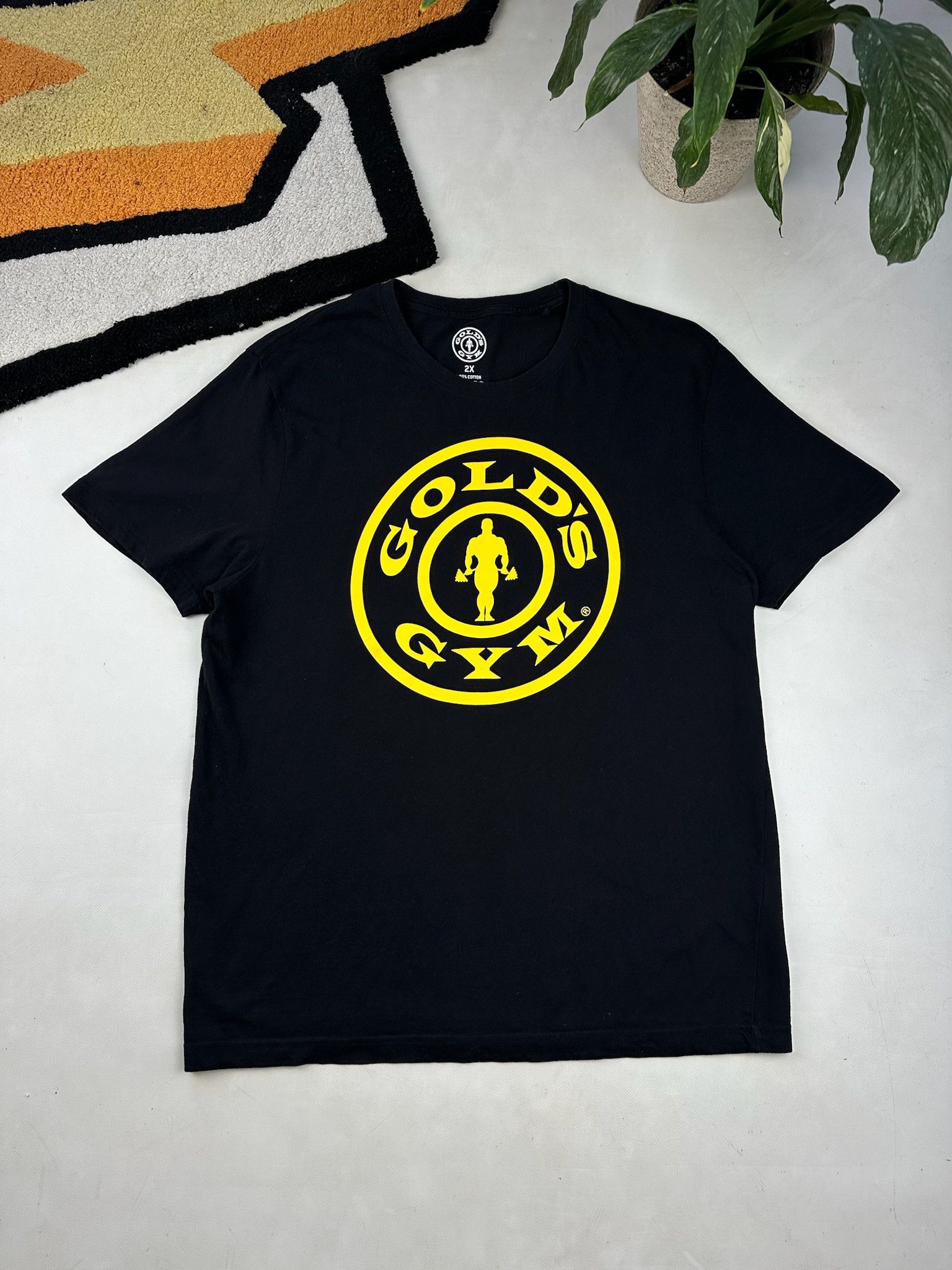 Japanese Brand Vintage Golds Gym T-shirt Size US XL / EU 56 / 4 - 1 Thumbnail