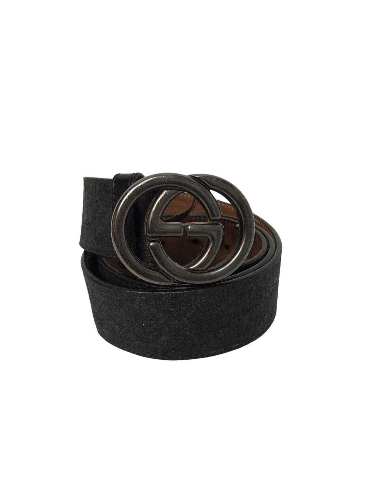 Gucci GG Gucci GG Black Belt 295777 Size ONE SIZE - 1 Thumbnail